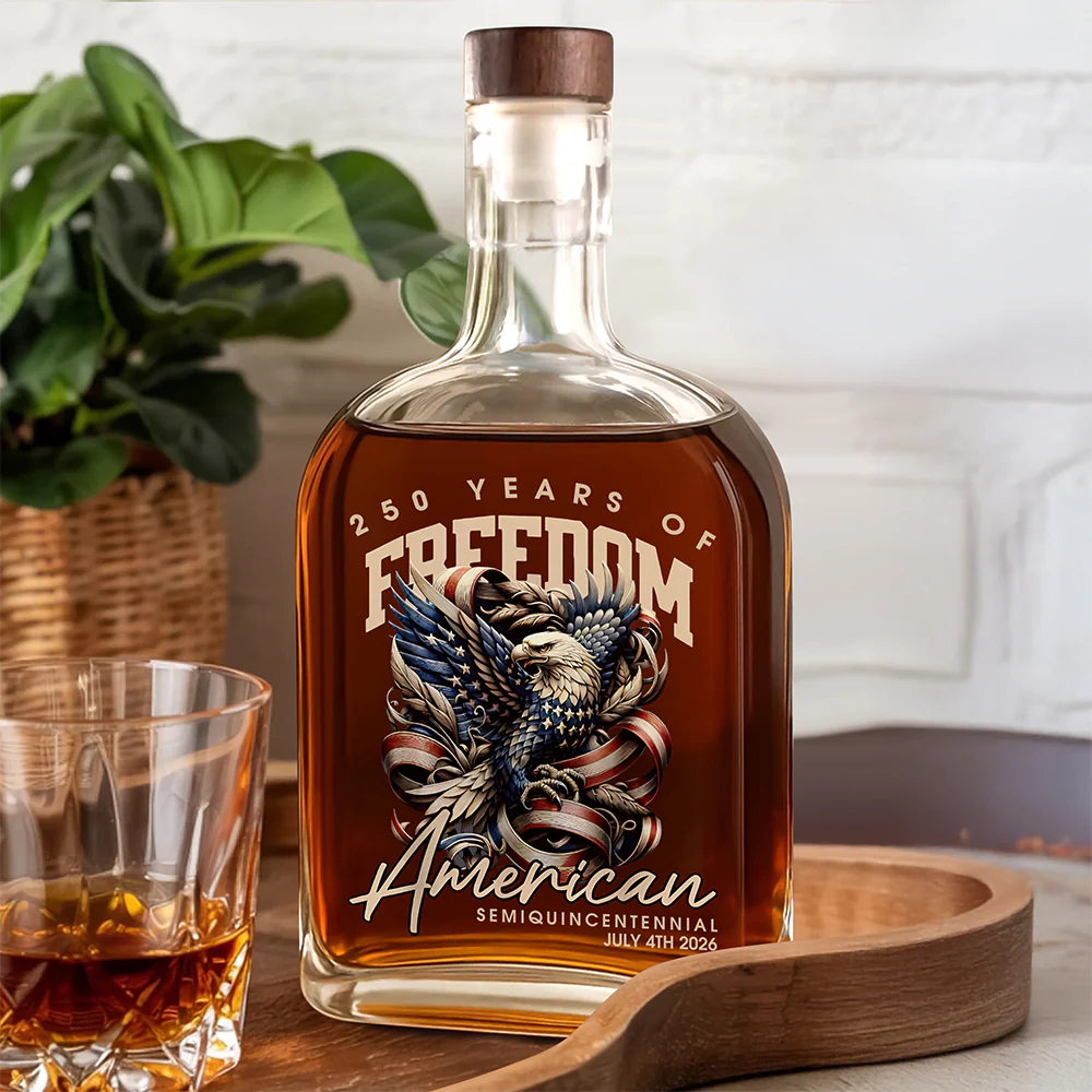 250 Years Of Freedome America Whiskey Bottle TH10 894539 - Image 6