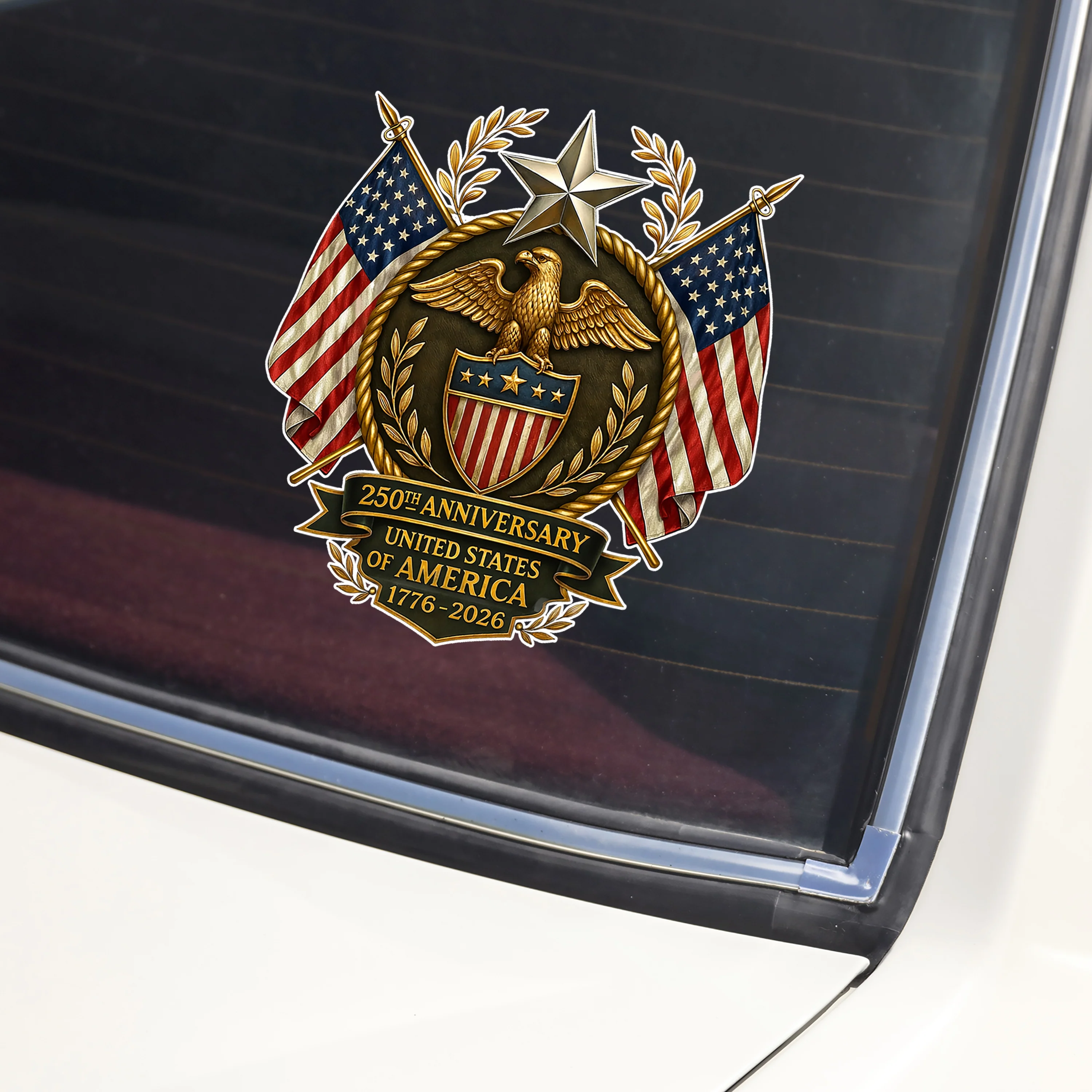 250th Anniversary United States Of America Car Window Decal Sticker TH10 898385 - Image 4