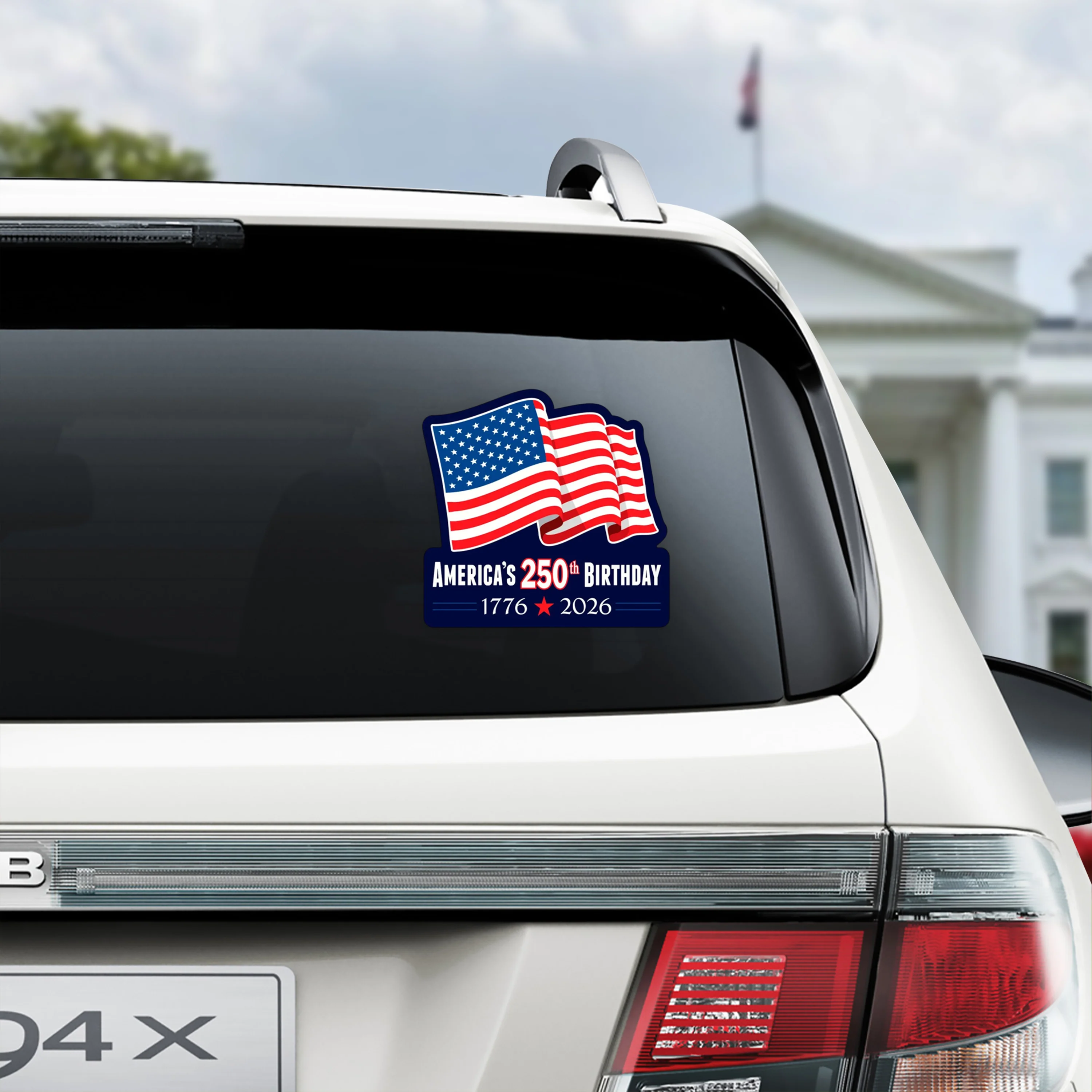 250th Birthday 1776-2026 Car Window Decal Sticker TH10 896749 - Image 4