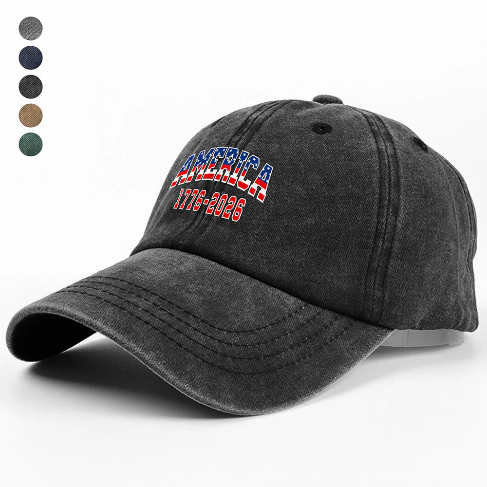 America 1776 - 2026 Baseball Cap TH10 896303 - Image 5