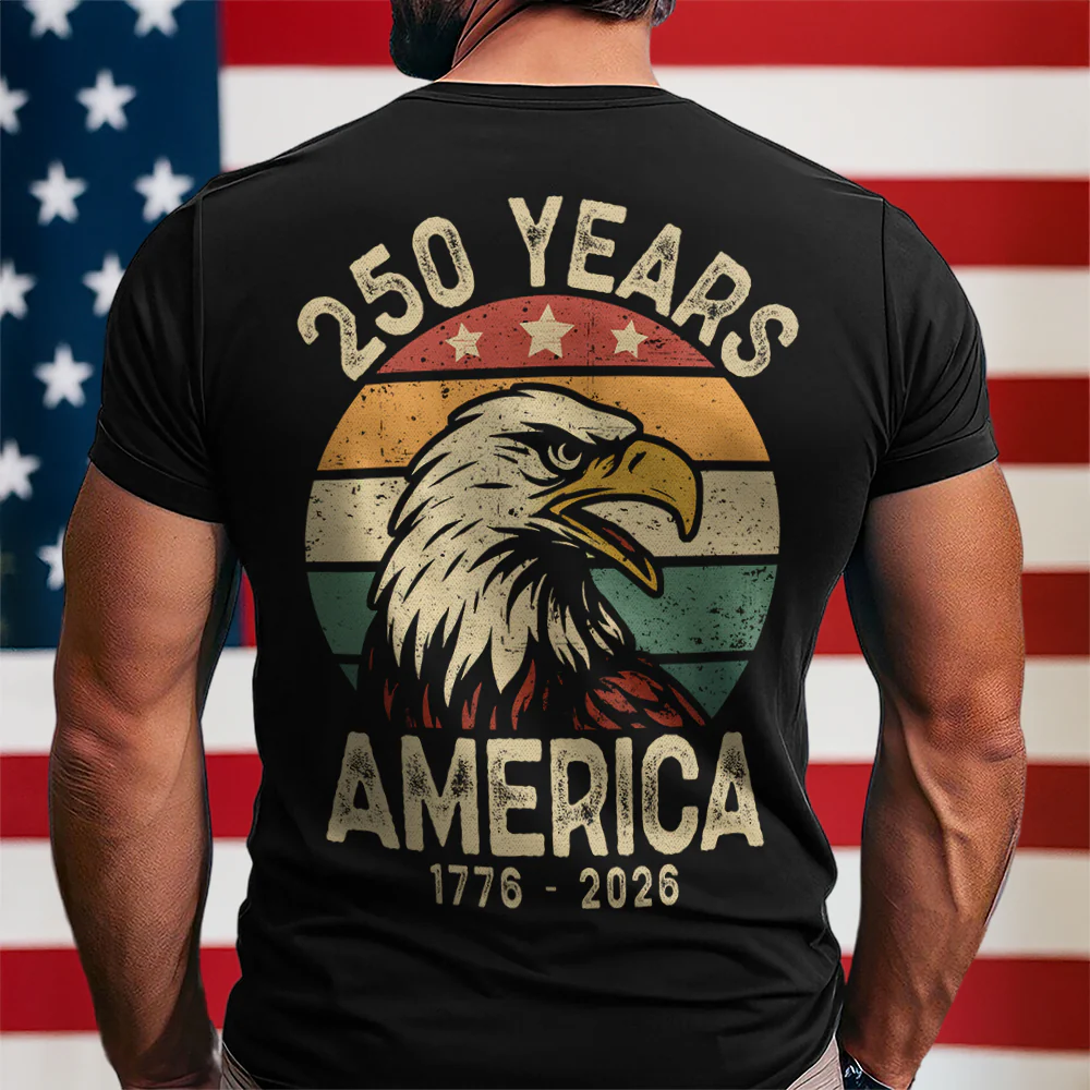 250 Years Of America Back Shirt TH10 894615