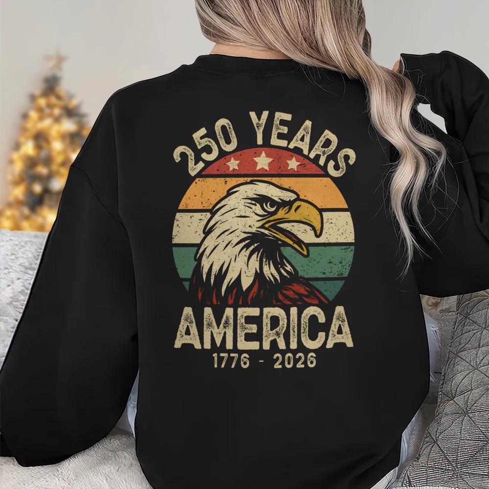 250 Years Of America Back Shirt TH10 894615 - Image 4