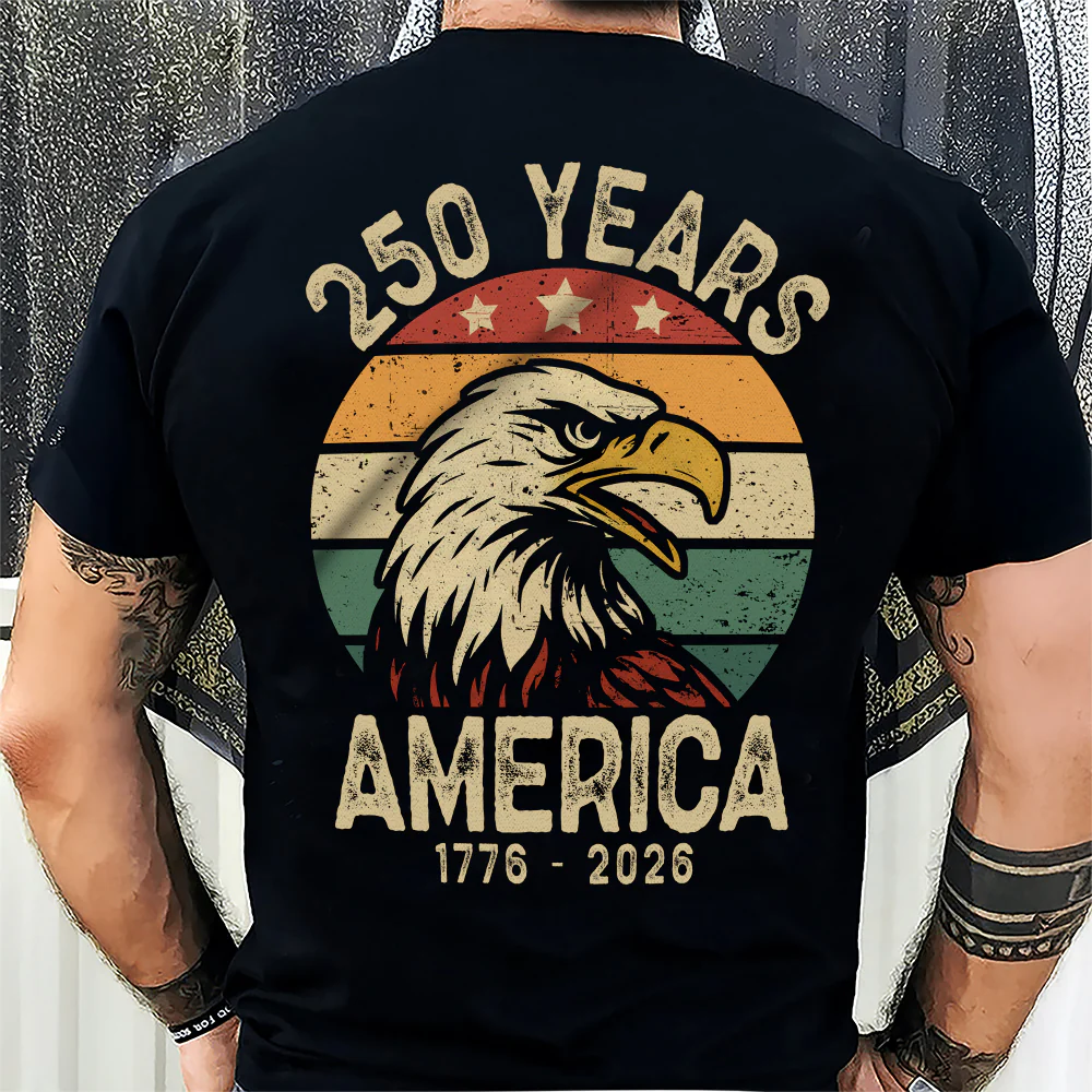 250 Years Of America Back Shirt TH10 894615 - Image 6