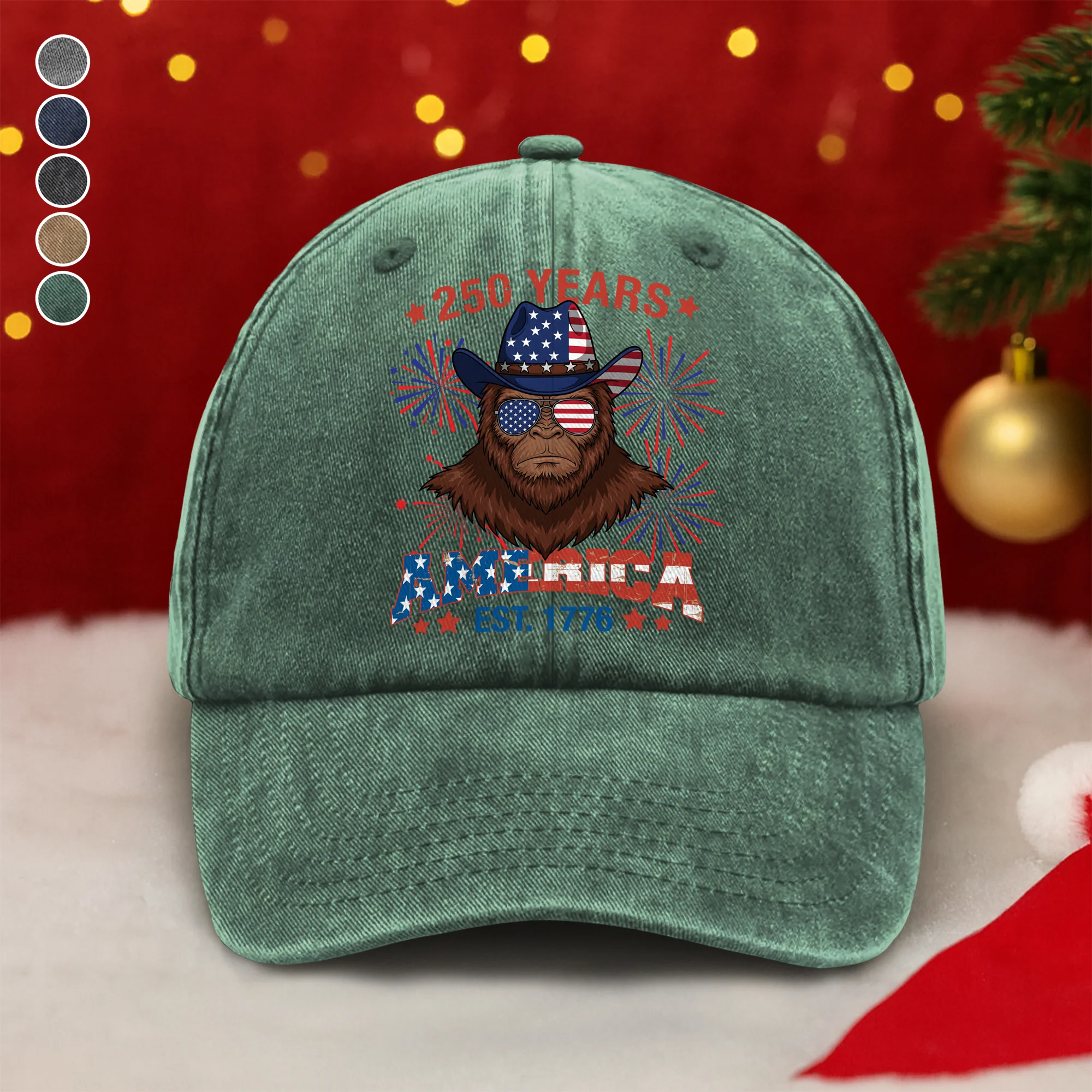 250 Years Of America Baseball Cap TH10 894631 - Image 4
