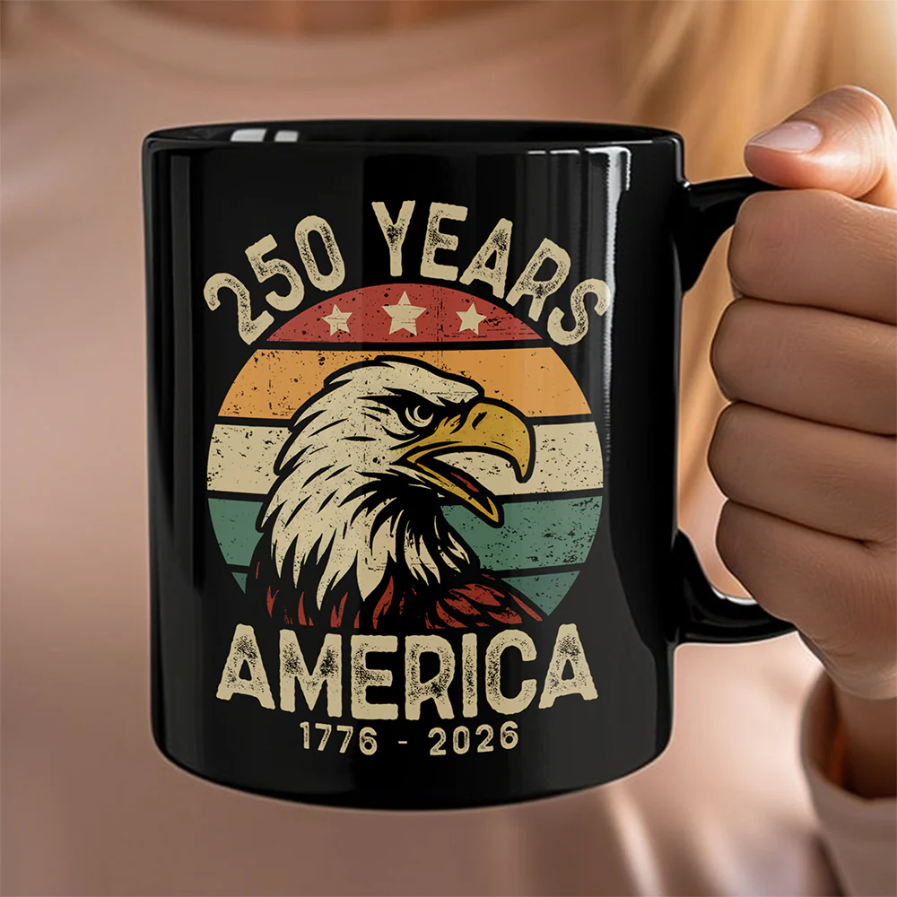 250 Years Of America Black Mug TH10 894617 - Image 6