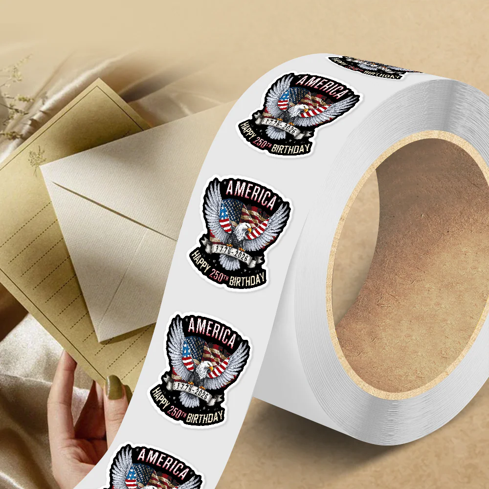 250 Years Of Freedom Years Roll Sticker TH10 898379 - Image 5