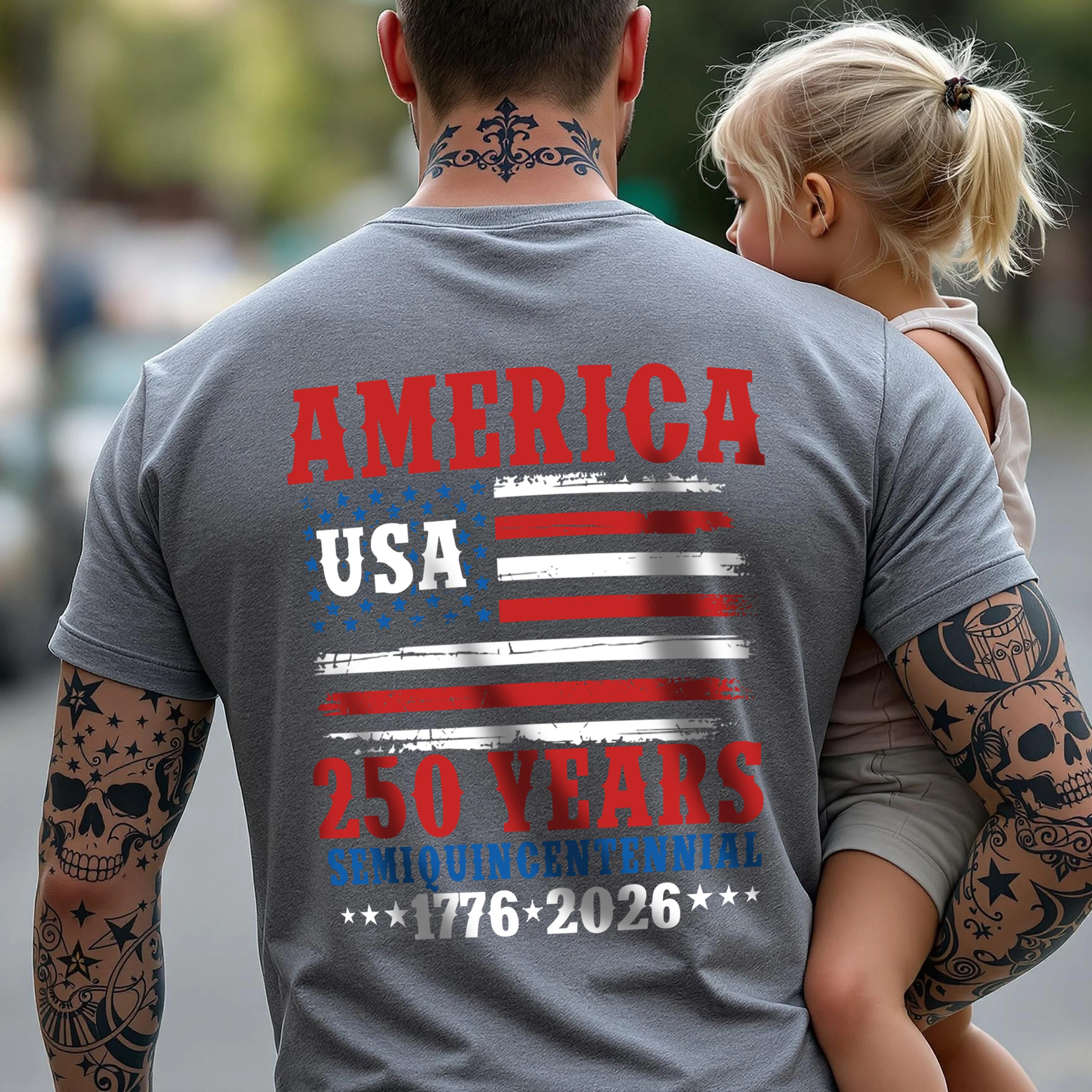 250 Years Semiquincentennial Back Shirt TH10 894667 - Image 6