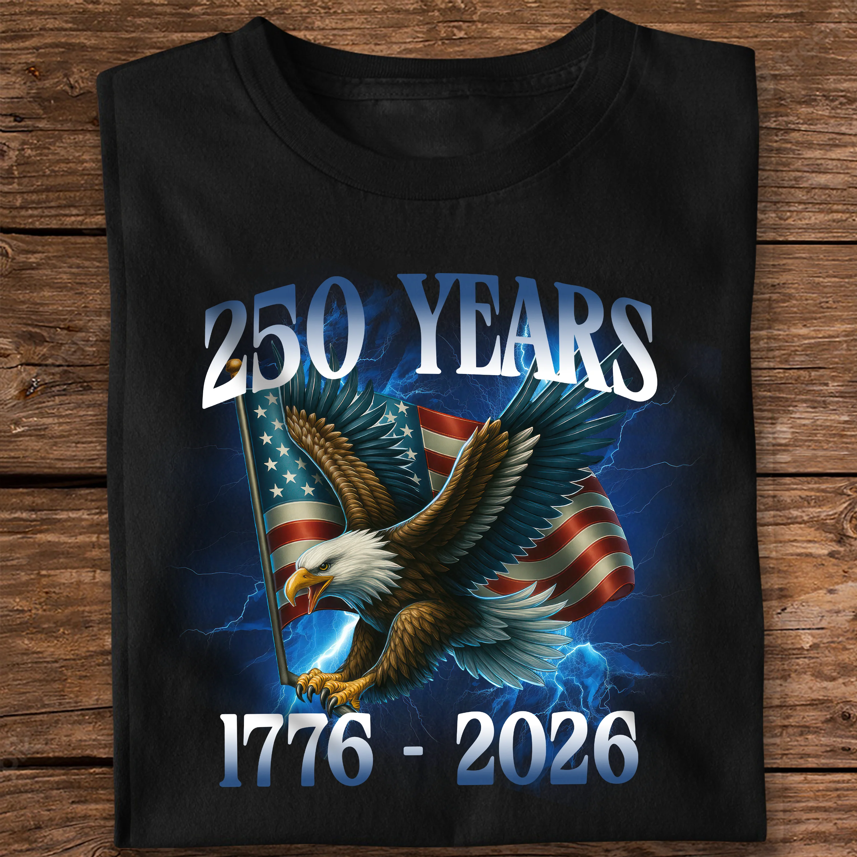 250 Years With Eagle Shirt TH10 894939 - Image 5