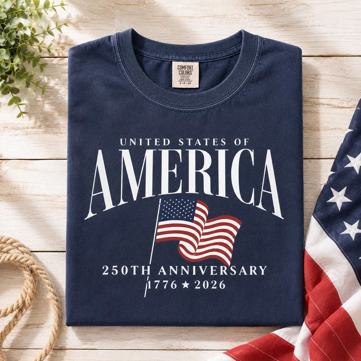 America's Semiquincentennial, USA 250th Anniversary Comfort Shirt TH10 170093 - Image 3