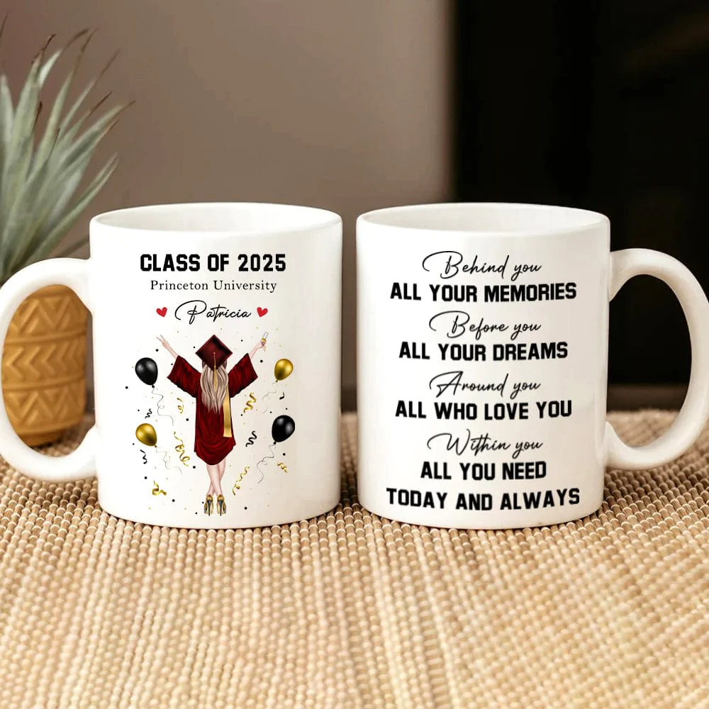 Before You All Your Dreams Graduation Mug Personalized Gift TH10 892363 - Image 4