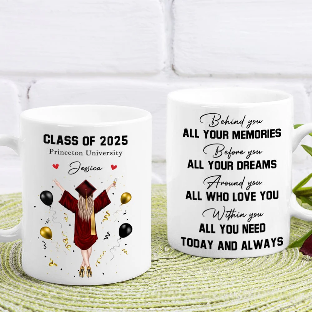 Before You All Your Dreams Graduation Mug Personalized Gift TH10 892363 - Image 5
