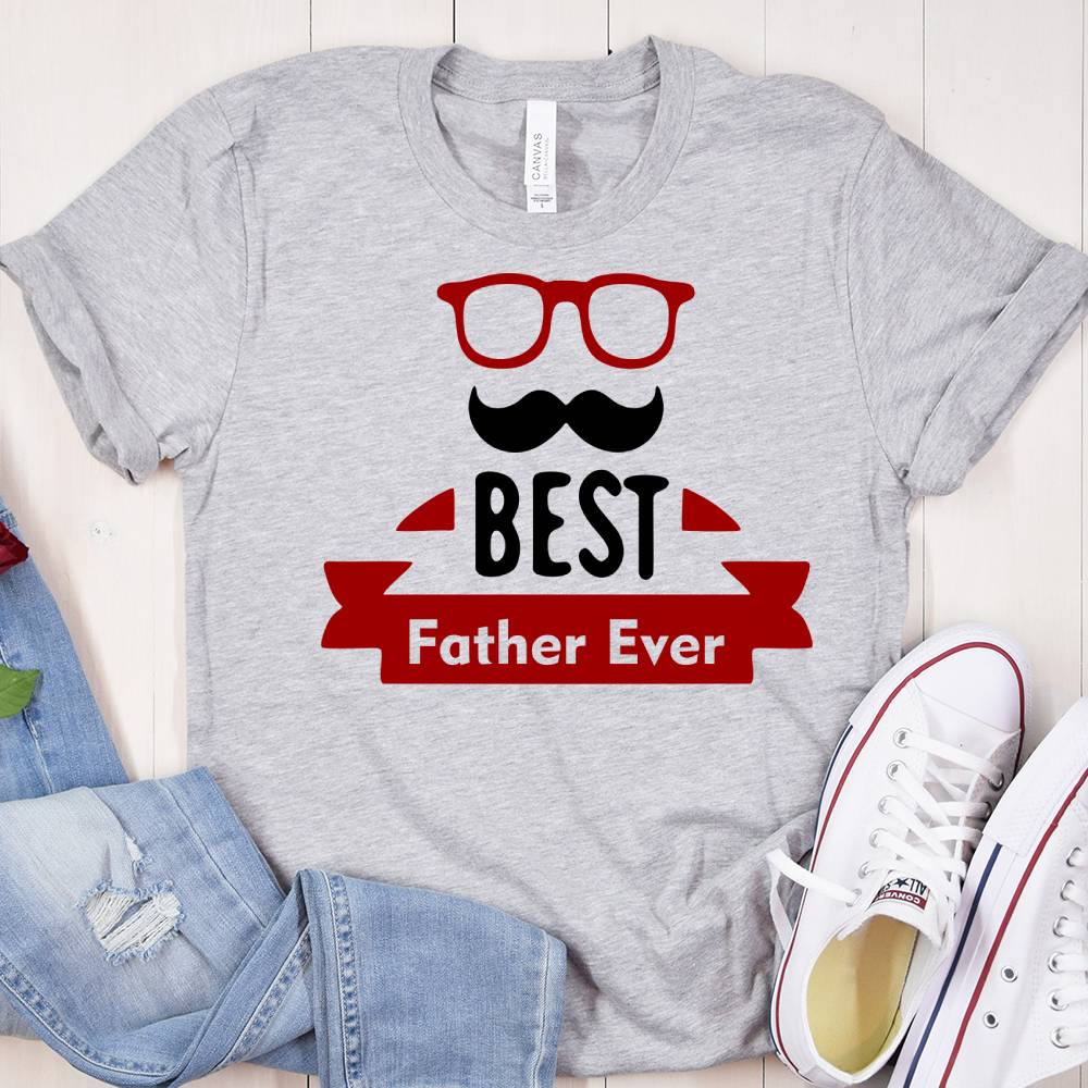 Best Father Ever Family T-shirt, HN590 - Image 2