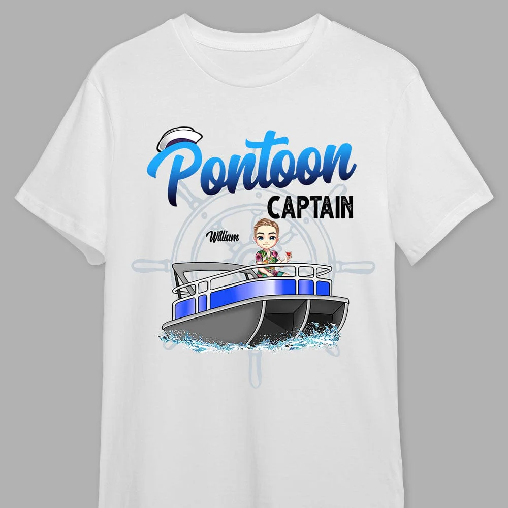 Boating Pontoon Captain Shirt TA29 889603 - Image 4