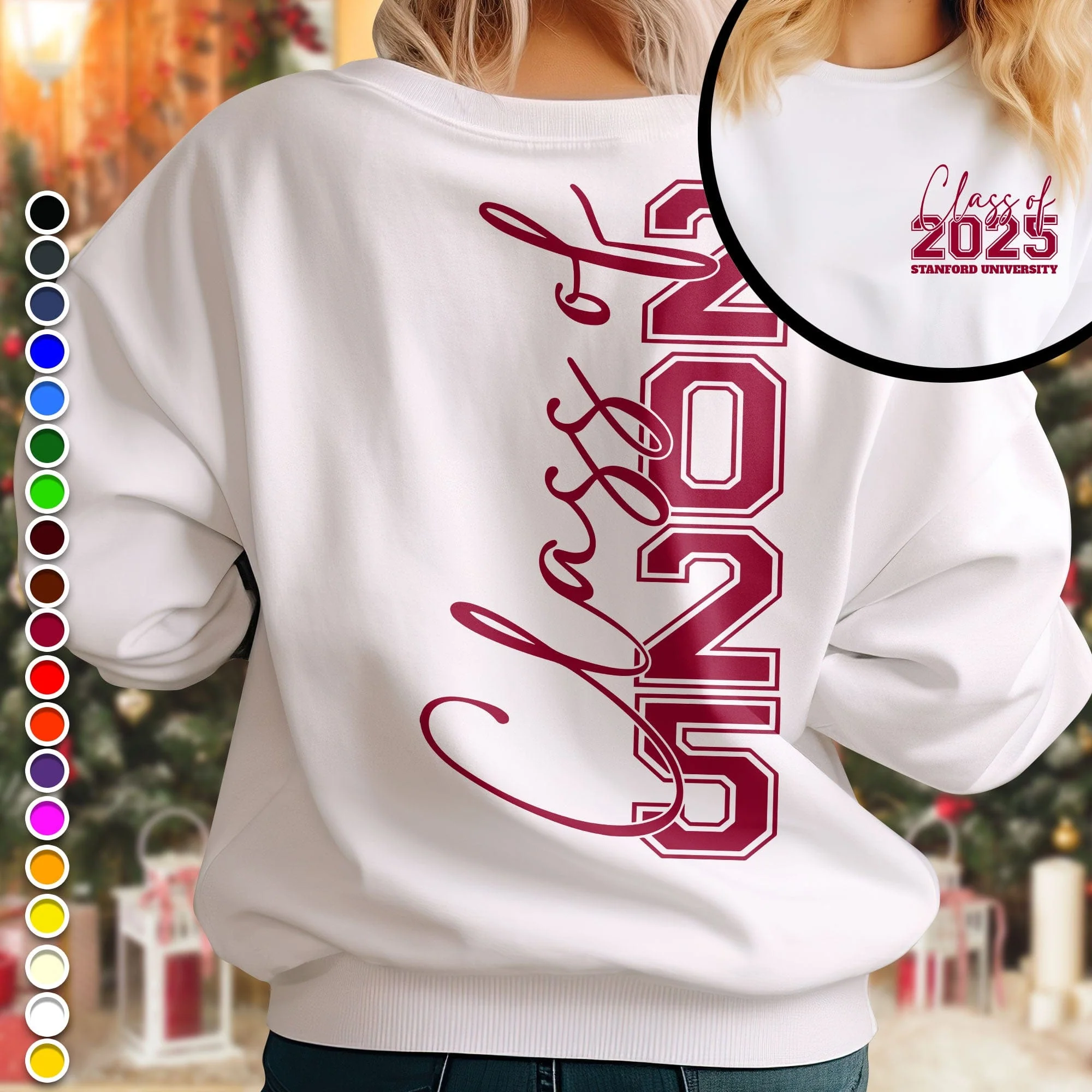 Class Of 2025 Graduation Back Front Shirt TH10 892313
