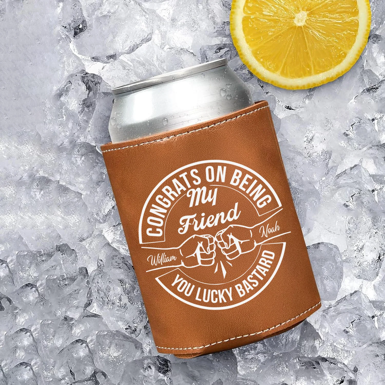 Congrats On Being My Family Can Cooler Holder TH10 894069 - Image 4