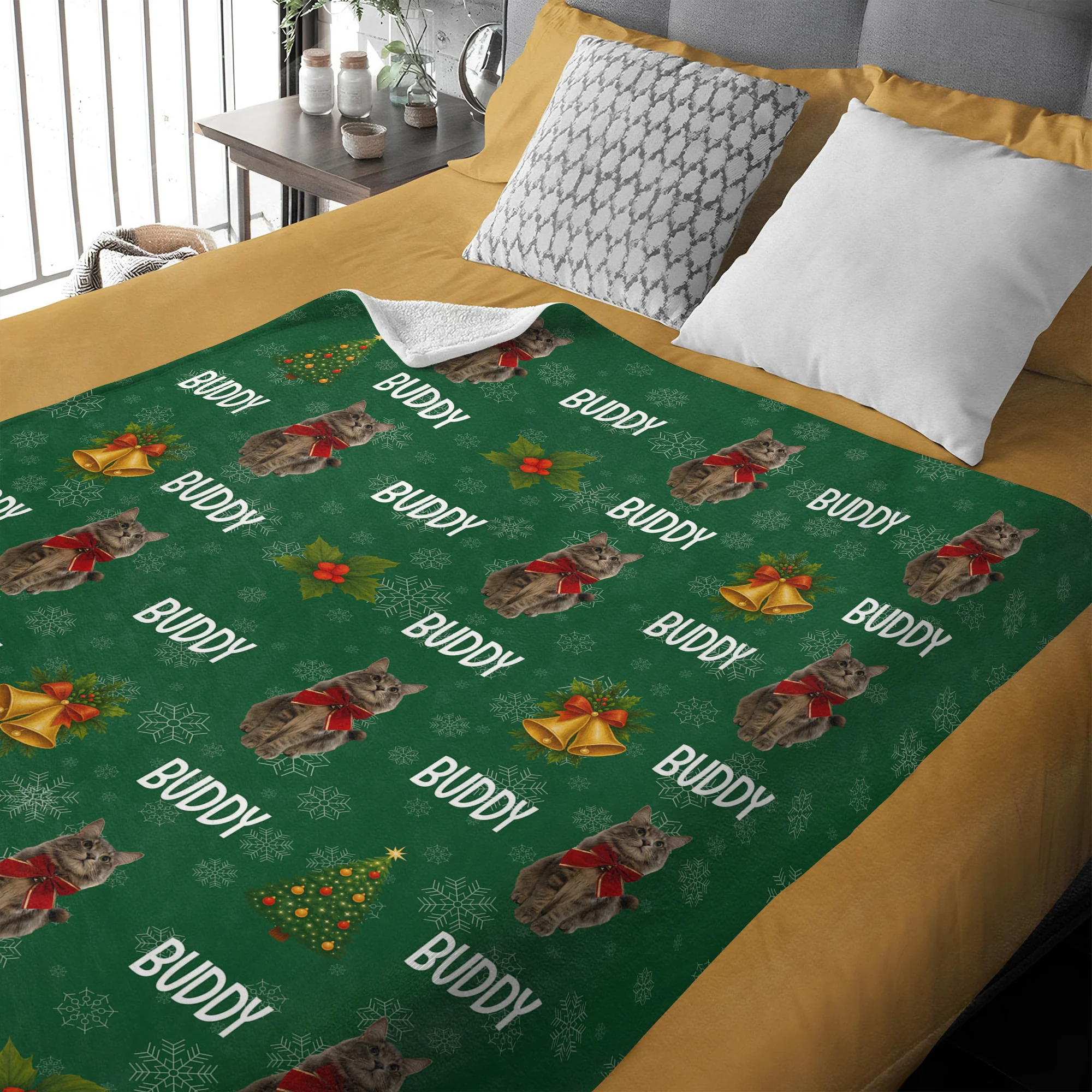 Custom Cat Photo Blanket For Christmas TH10 896023 - Image 6