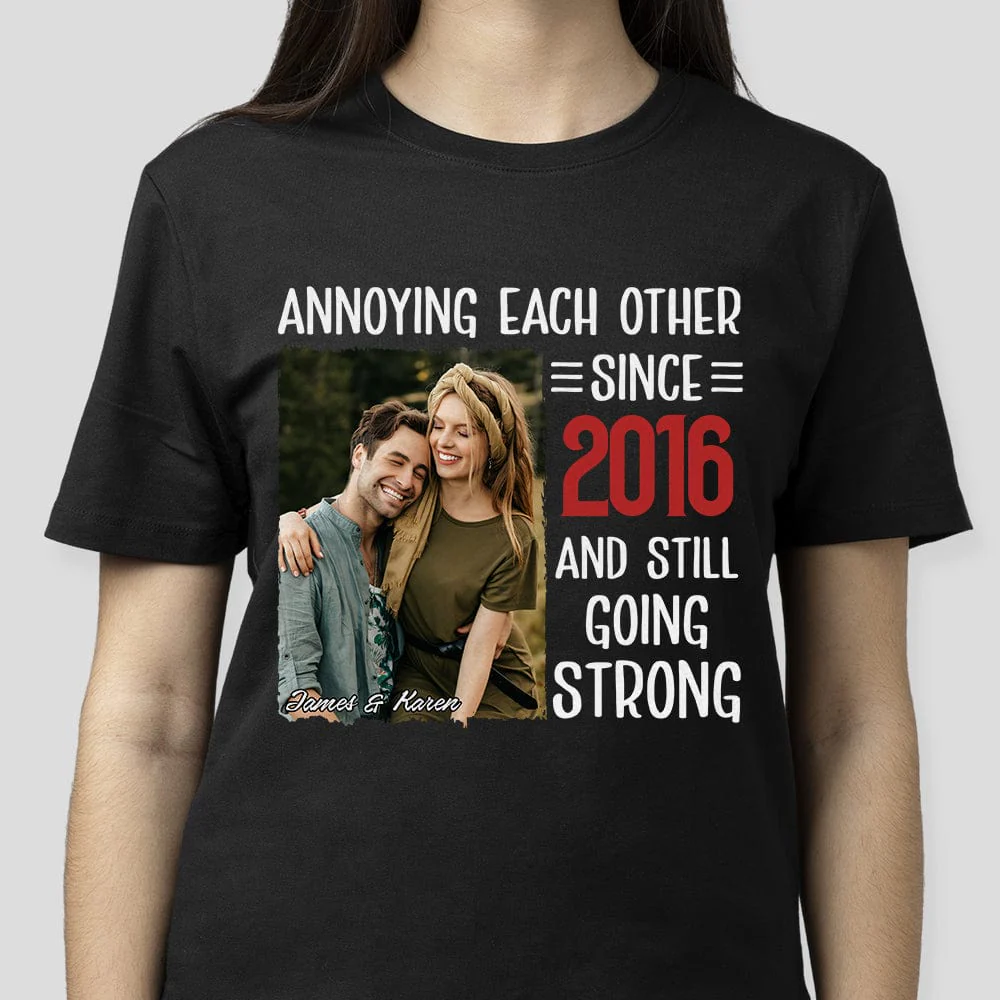Custom Photo Annoying Each Other Valentine Shirt TA29 890133