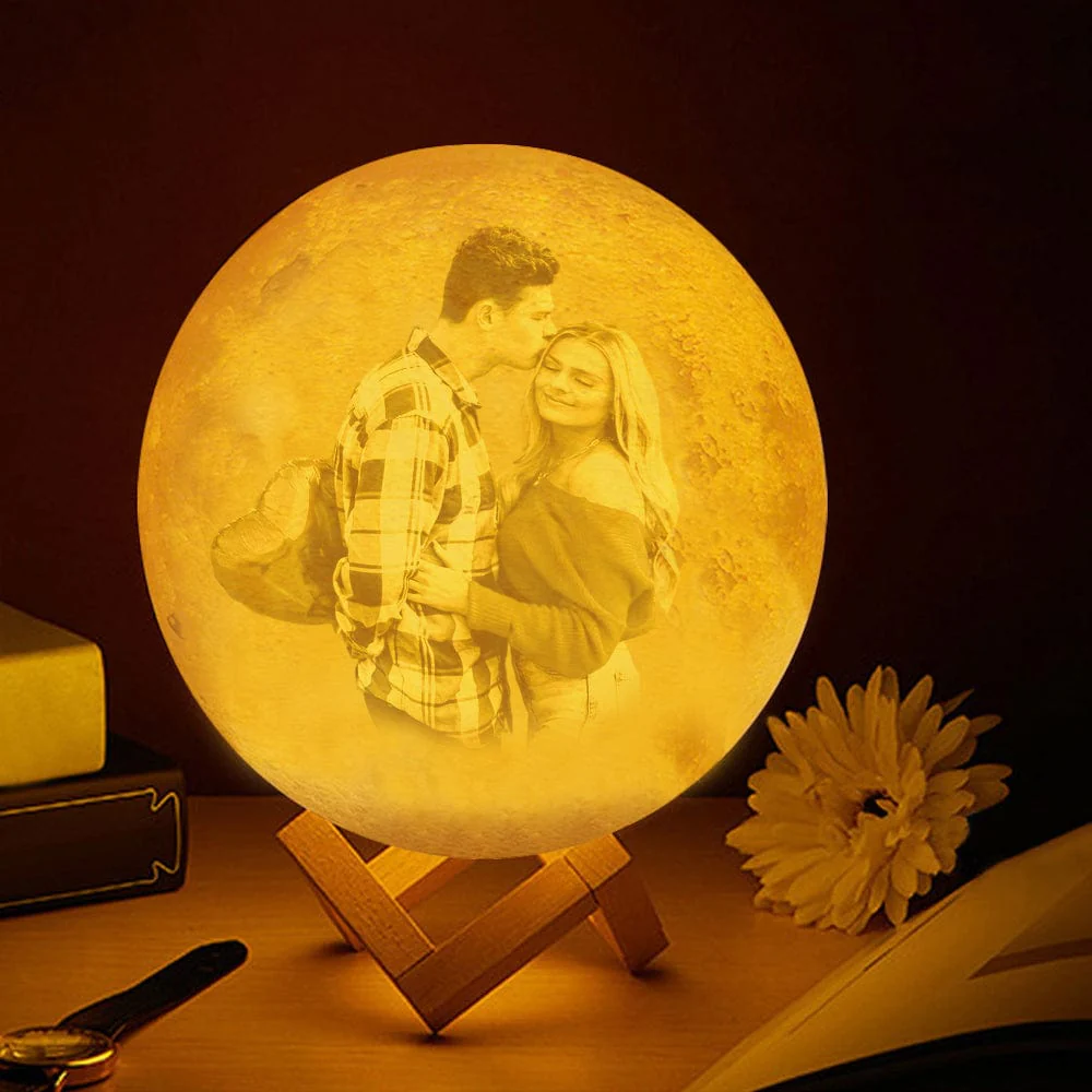 Custom Couple Photo For Valentine Gift Moon Lamp TH10 892265 - Image 2