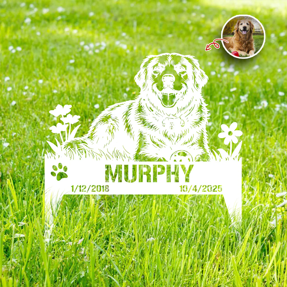 Custom Dog Cat Photo For Memorial Garden Stake TH10 898337 - Image 4