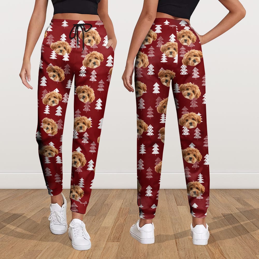 Custom Dog Photo Christmas Gift For Dog Lover Sweatpants TH10 892023 - Image 2