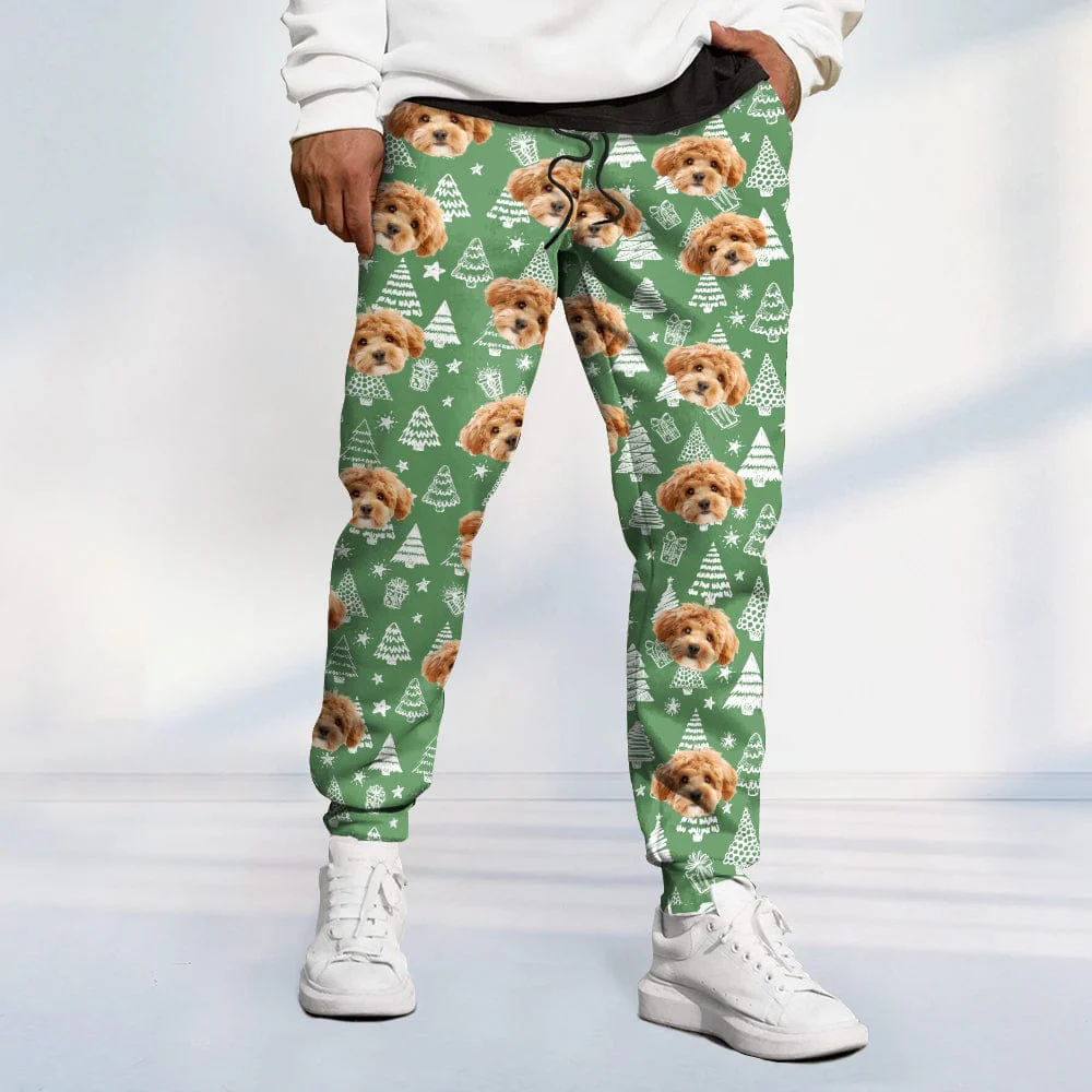 Custom Dog Photo Christmas Gift For Dog Lover Sweatpants TH10 892023 - Image 4