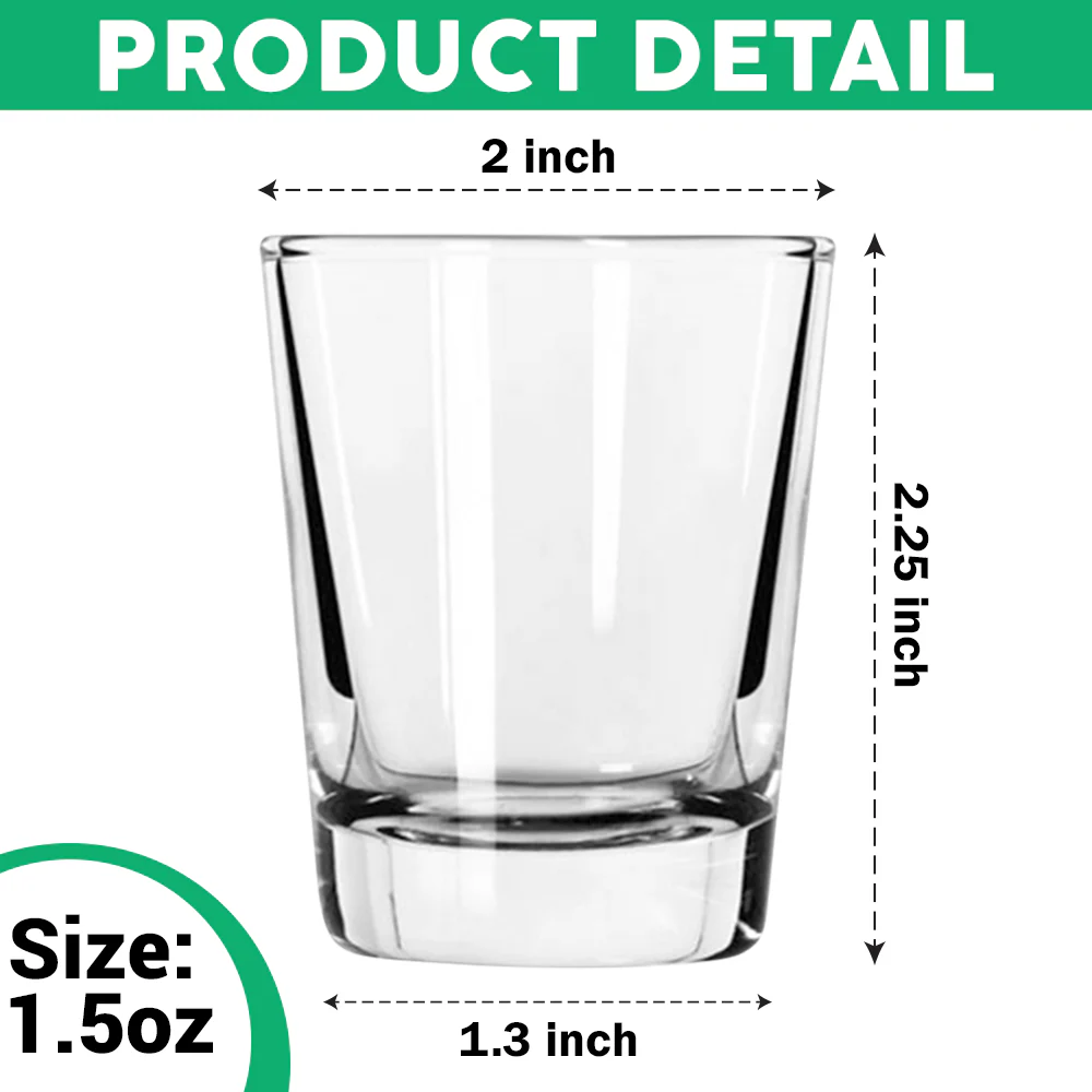 Custom Dog Photo For Dog Lover Print Shot Glass TH10 892195 - Image 5