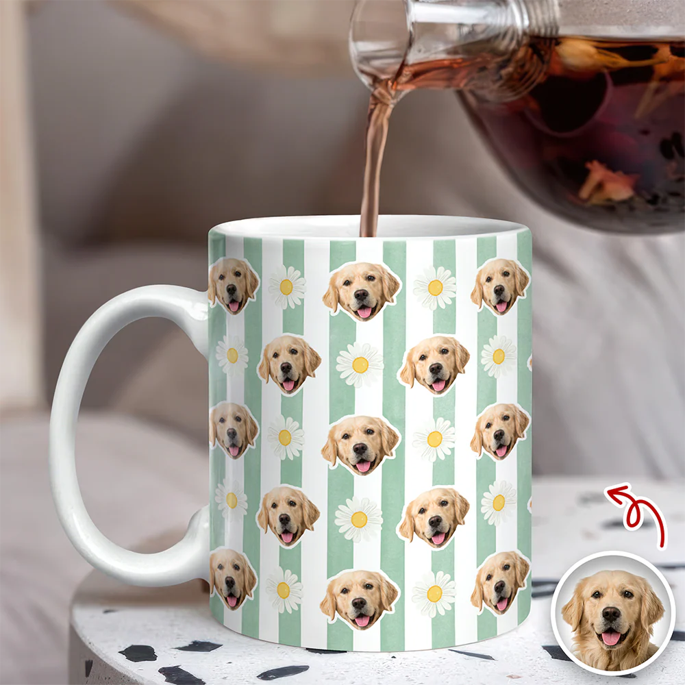 Custom Dog Photo Mug Gifts For Dog Mom, Dog Grandma TH10 169549 - Image 4