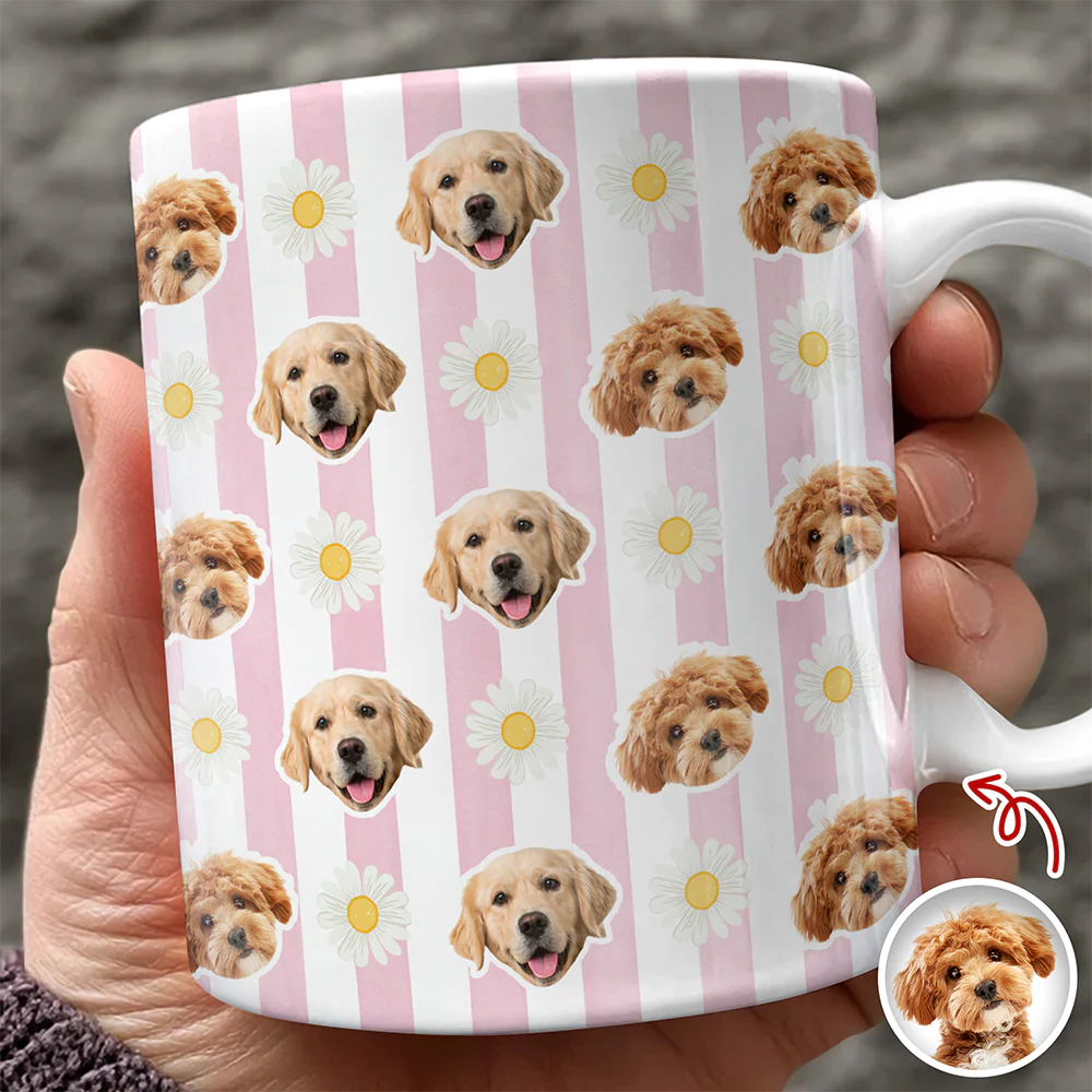 Custom Dog Photo Mug Gifts For Dog Mom, Dog Grandma TH10 169549 - Image 6