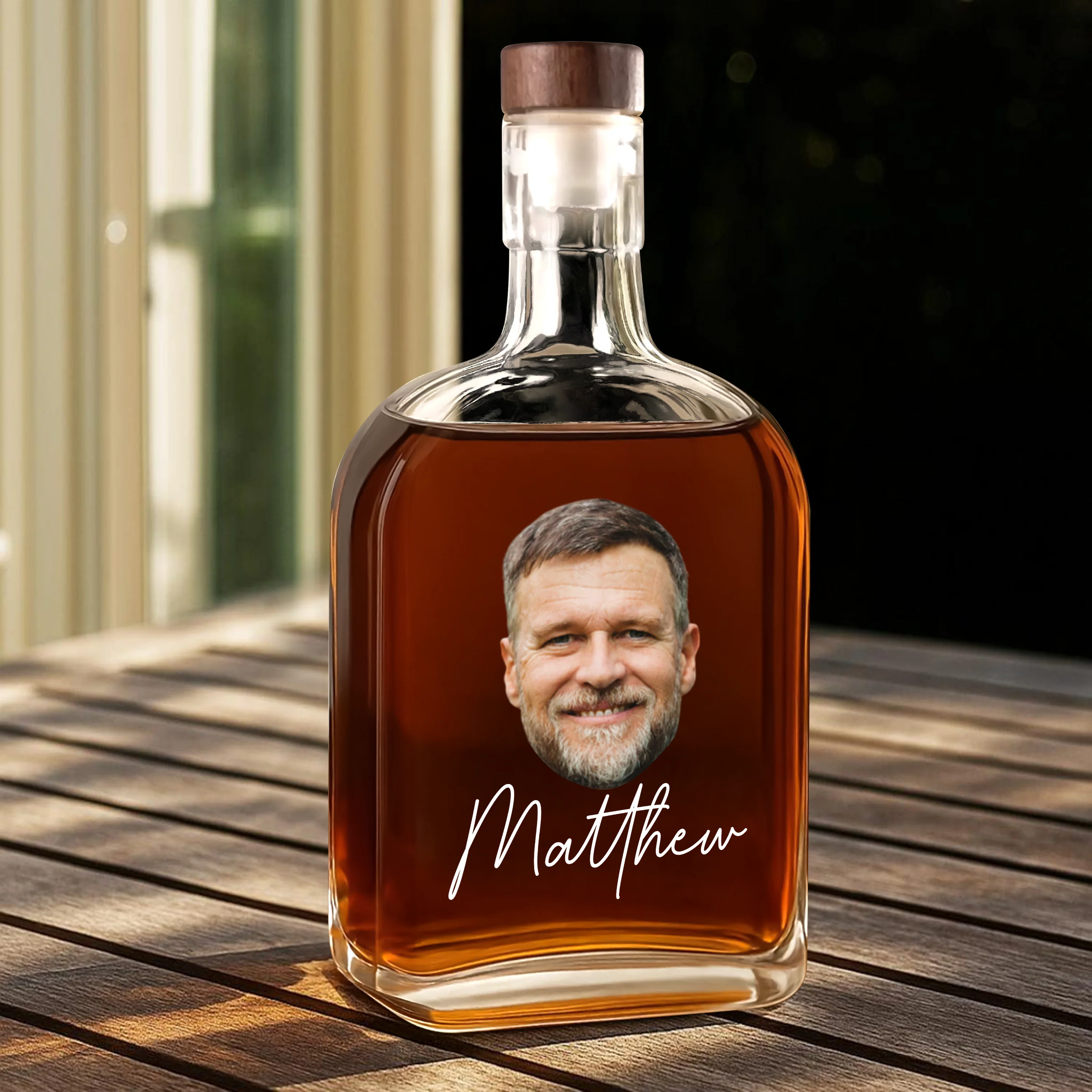 Custom Face Photo And Name On Whiskey Bottle TH10 894011 - Image 4
