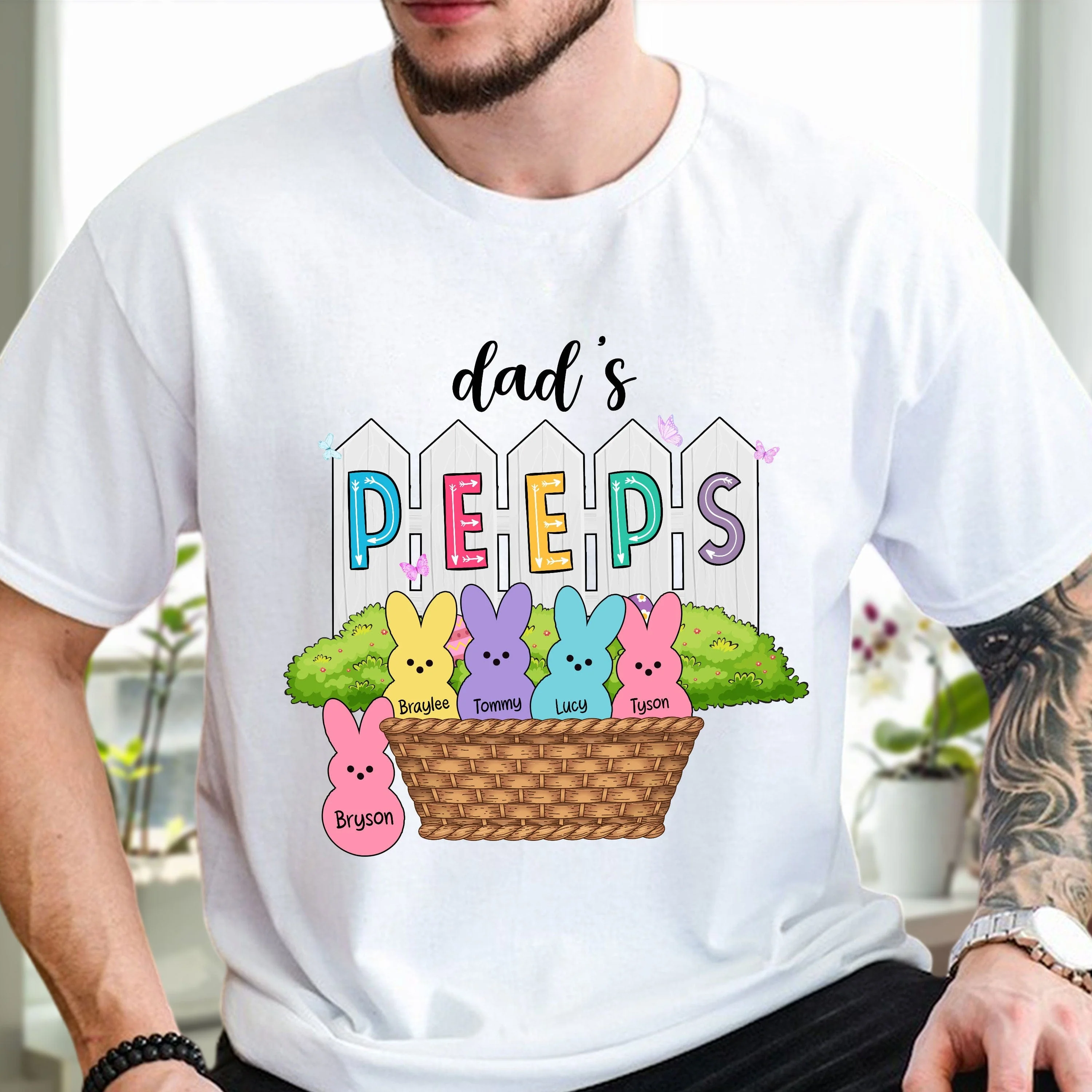 Custom Family Peeps Easter Shirt TH10 892361 - Image 6