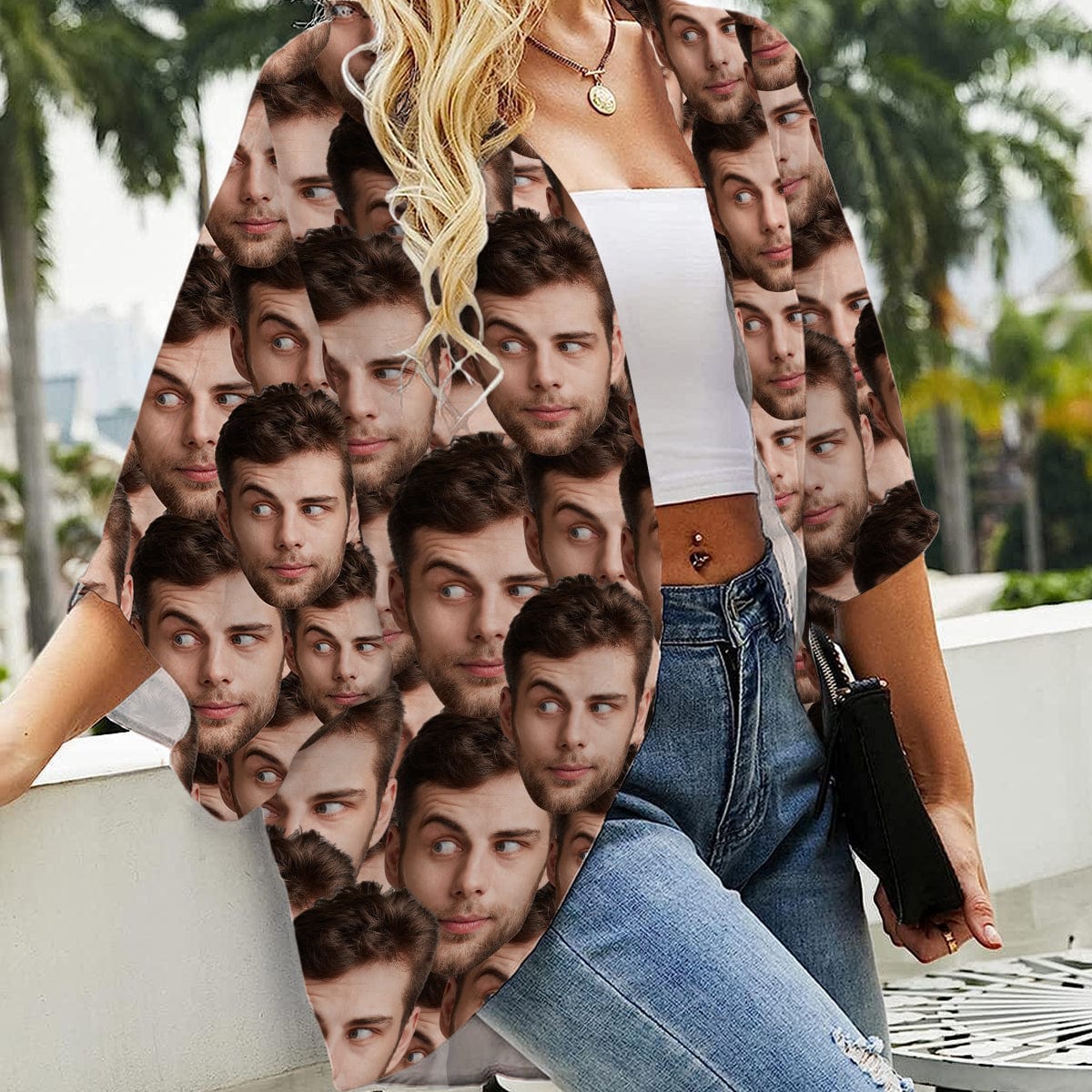 Custom Full Face Photo Kimono N304 889613 - Image 2