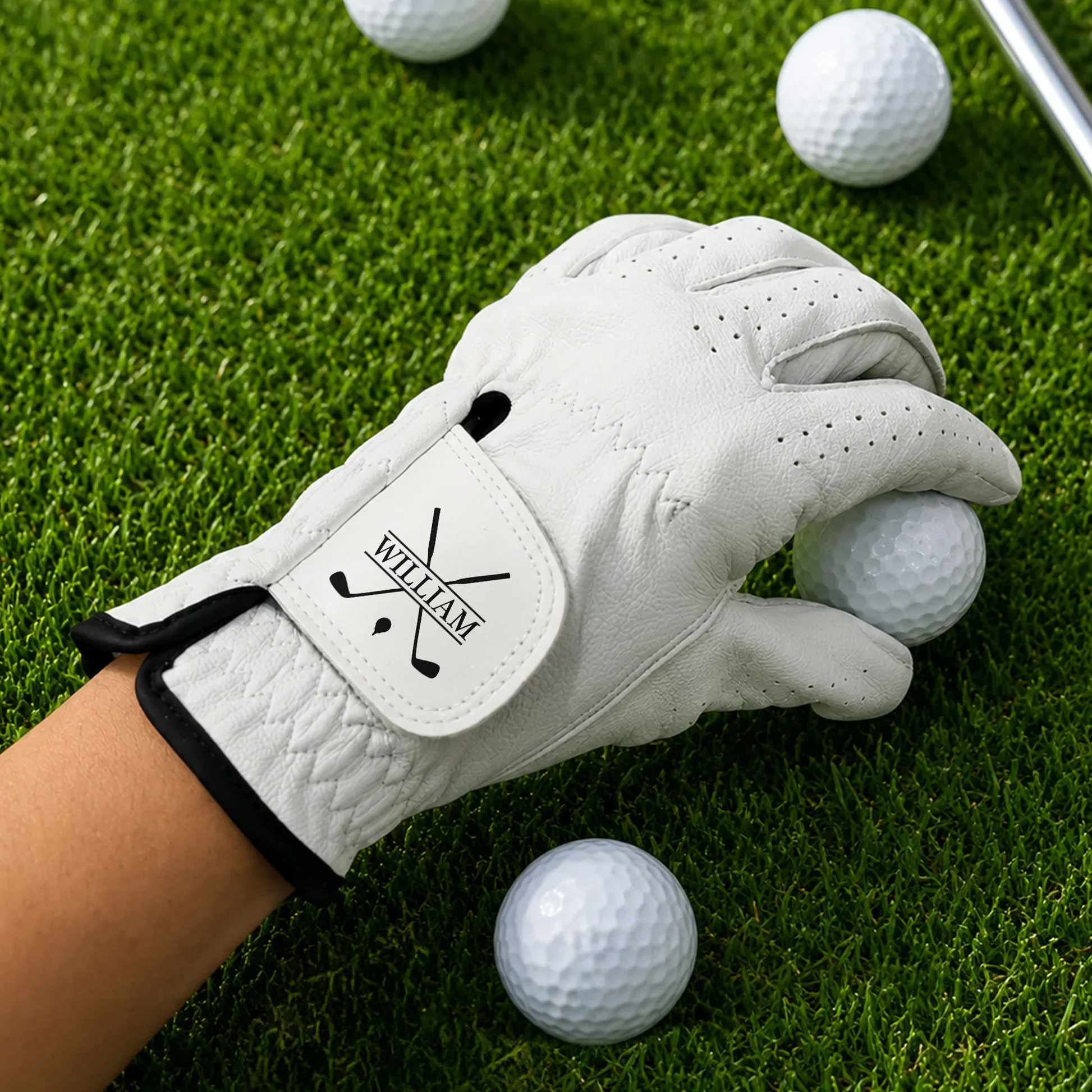 Custom Golf Glove with Personalized for Men & Women Gift TH10 898159 - Image 2