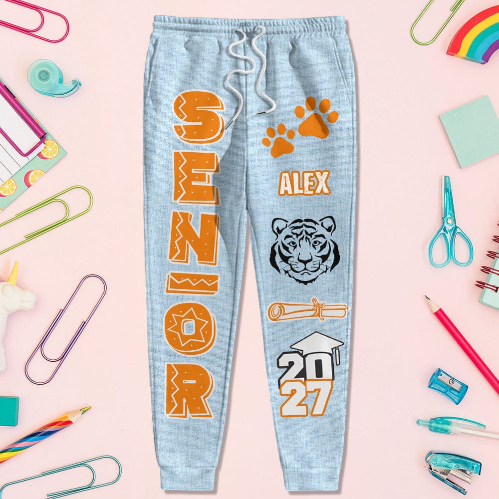 Custom Logo Senior 2024 Sweatpants K228 889997 - Image 6