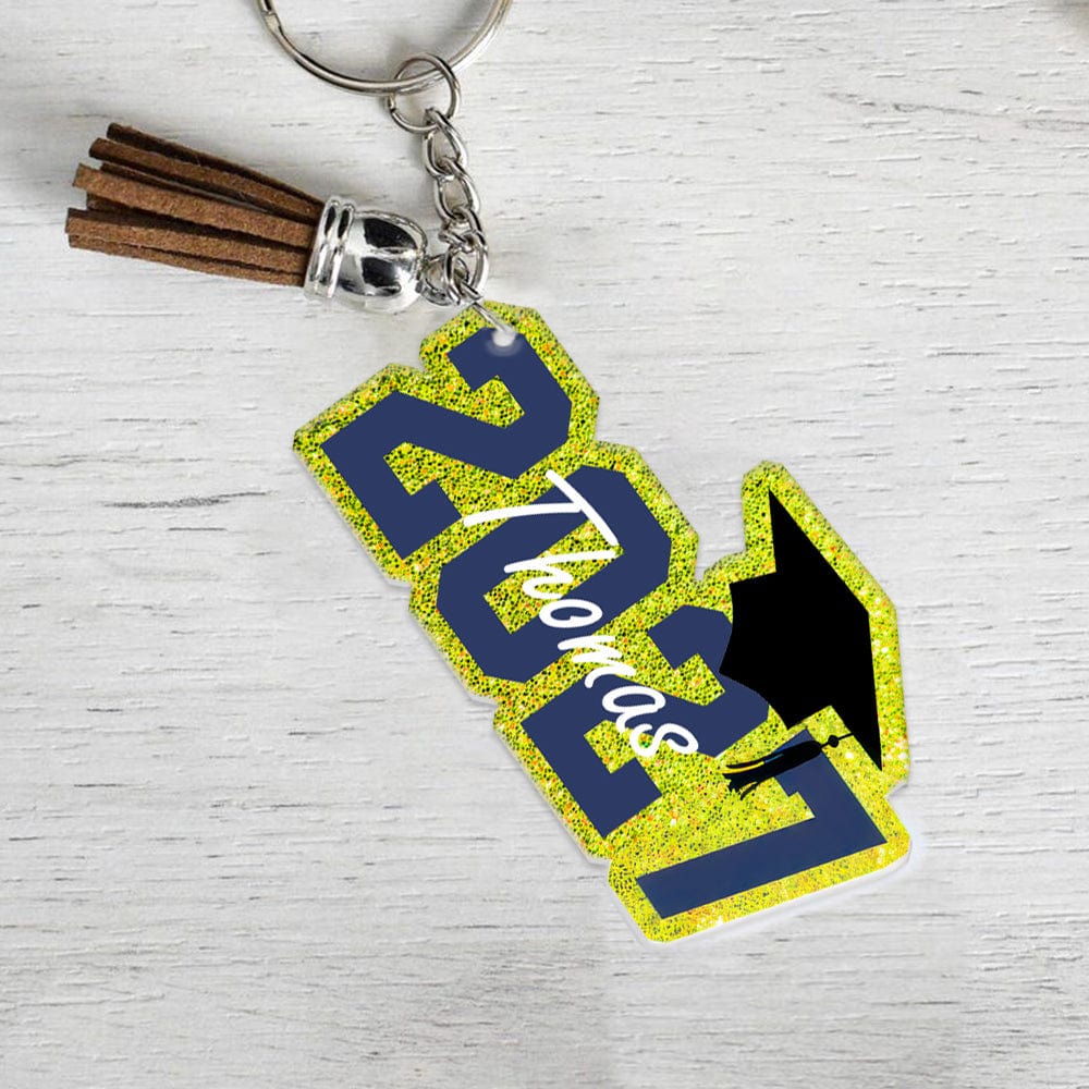 Custom Name 2025 Graduation Keychain TH10 892351 - Image 11