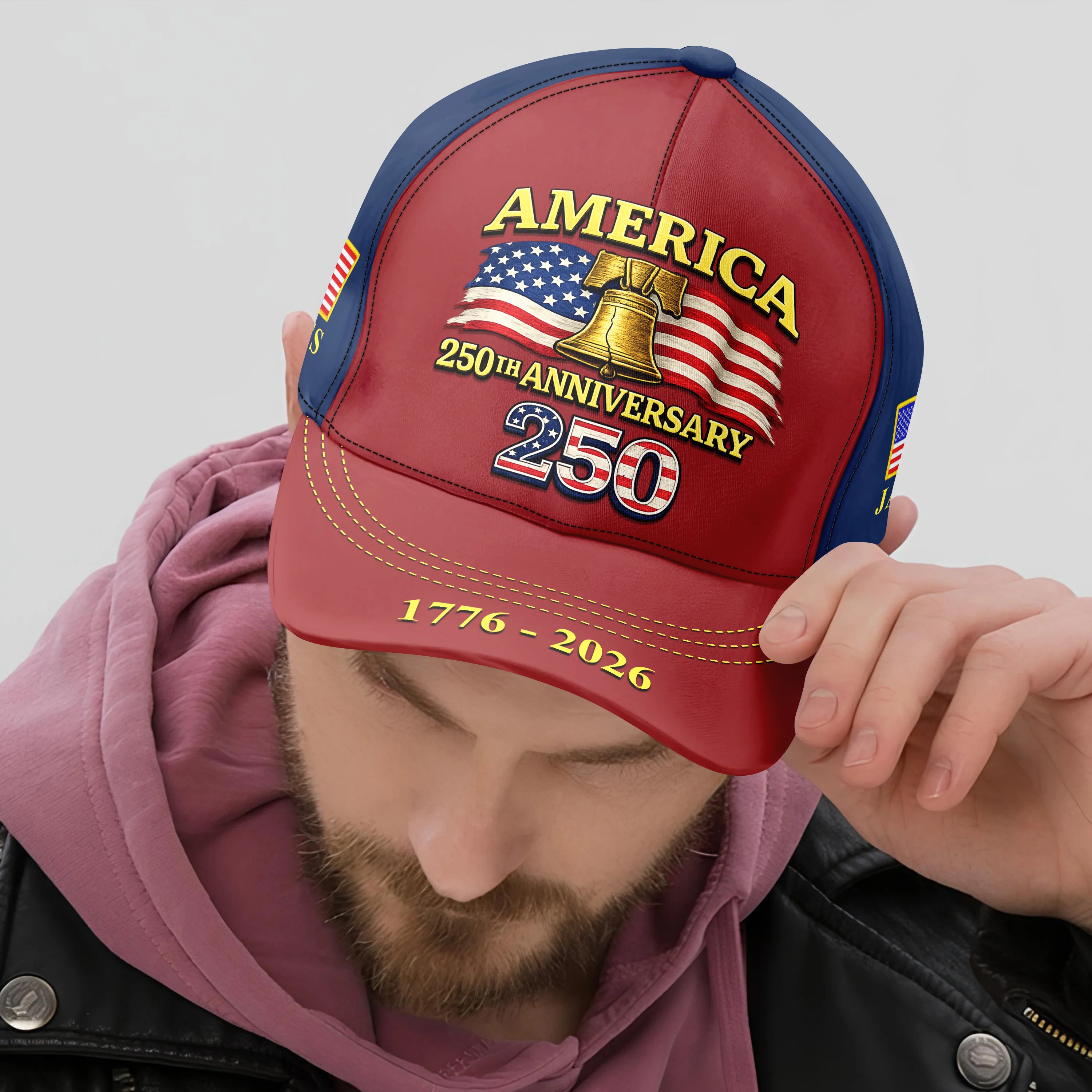 Custom Name America 250th Anniversary Classic Cap TH10 169699 - Image 5