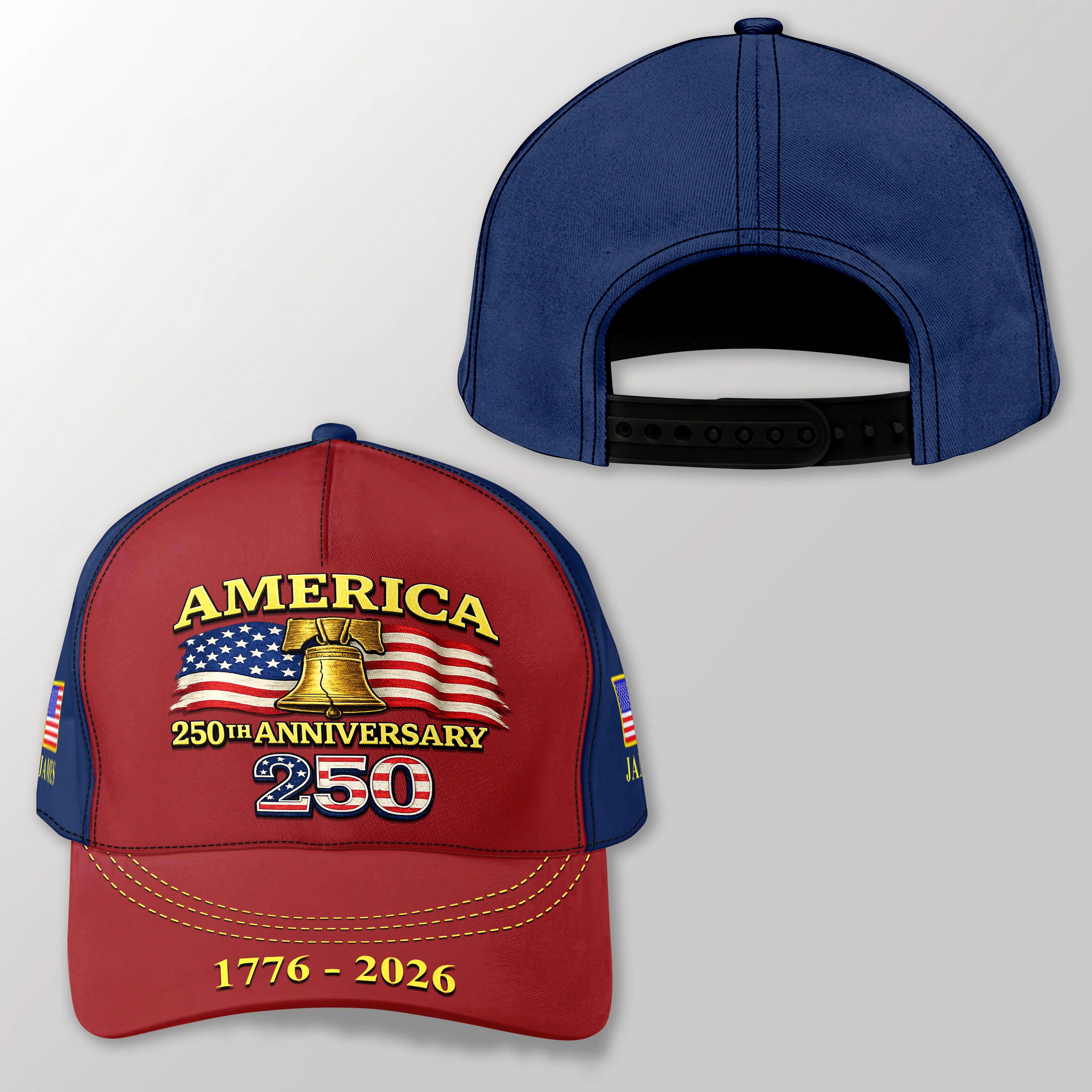 Custom Name America 250th Anniversary Classic Cap TH10 169699 - Image 6