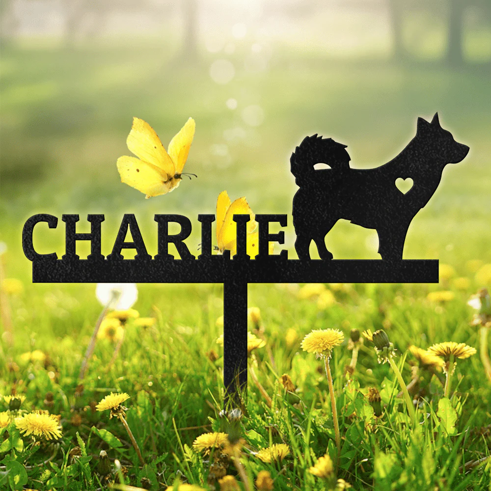 Custom Name And Dog Clipart For Memorial Garden Stake Personalized Gift TH10 891583 - Image 3