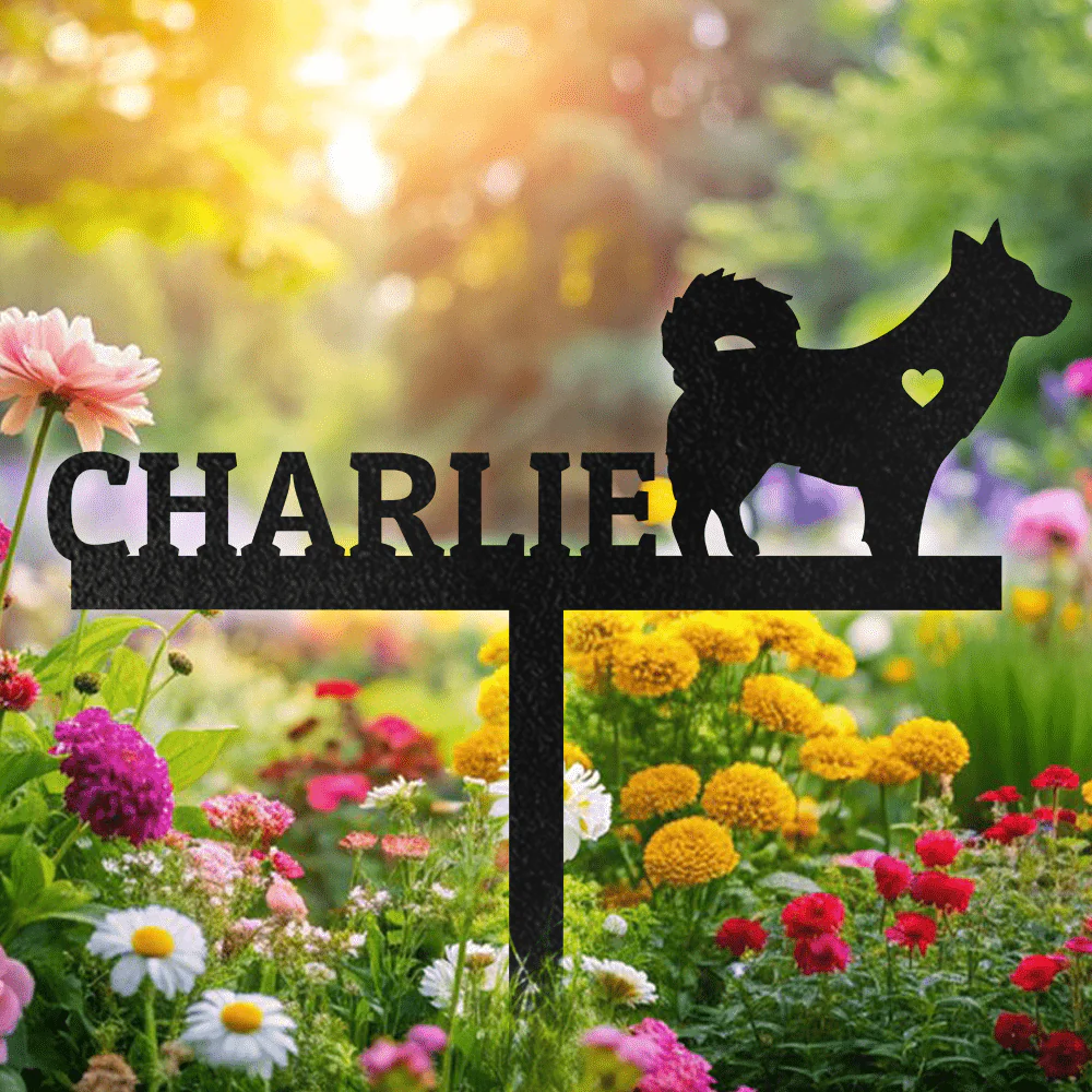 Custom Name And Dog Clipart For Memorial Garden Stake Personalized Gift TH10 891583 - Image 4