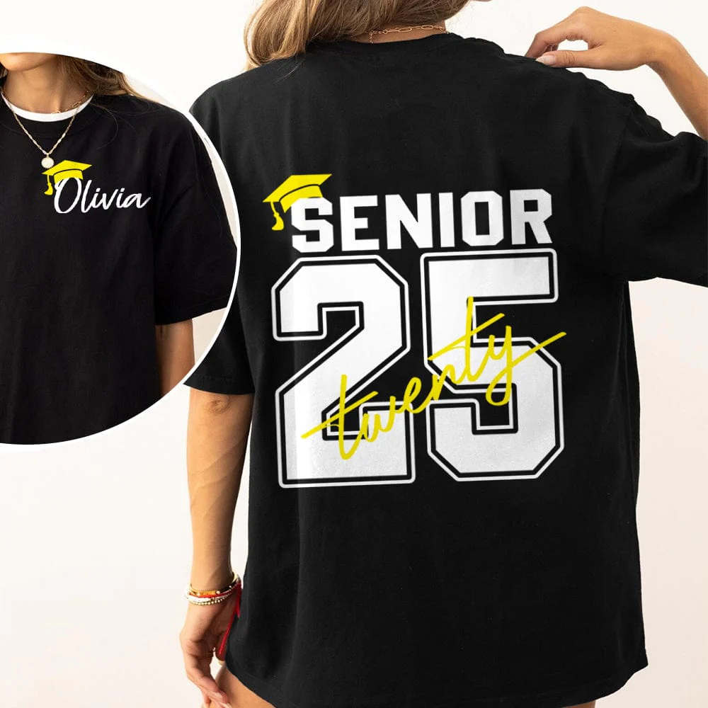 Custom Name And Senior Graduation's Day 2025 Sweatshirt TH10 892331