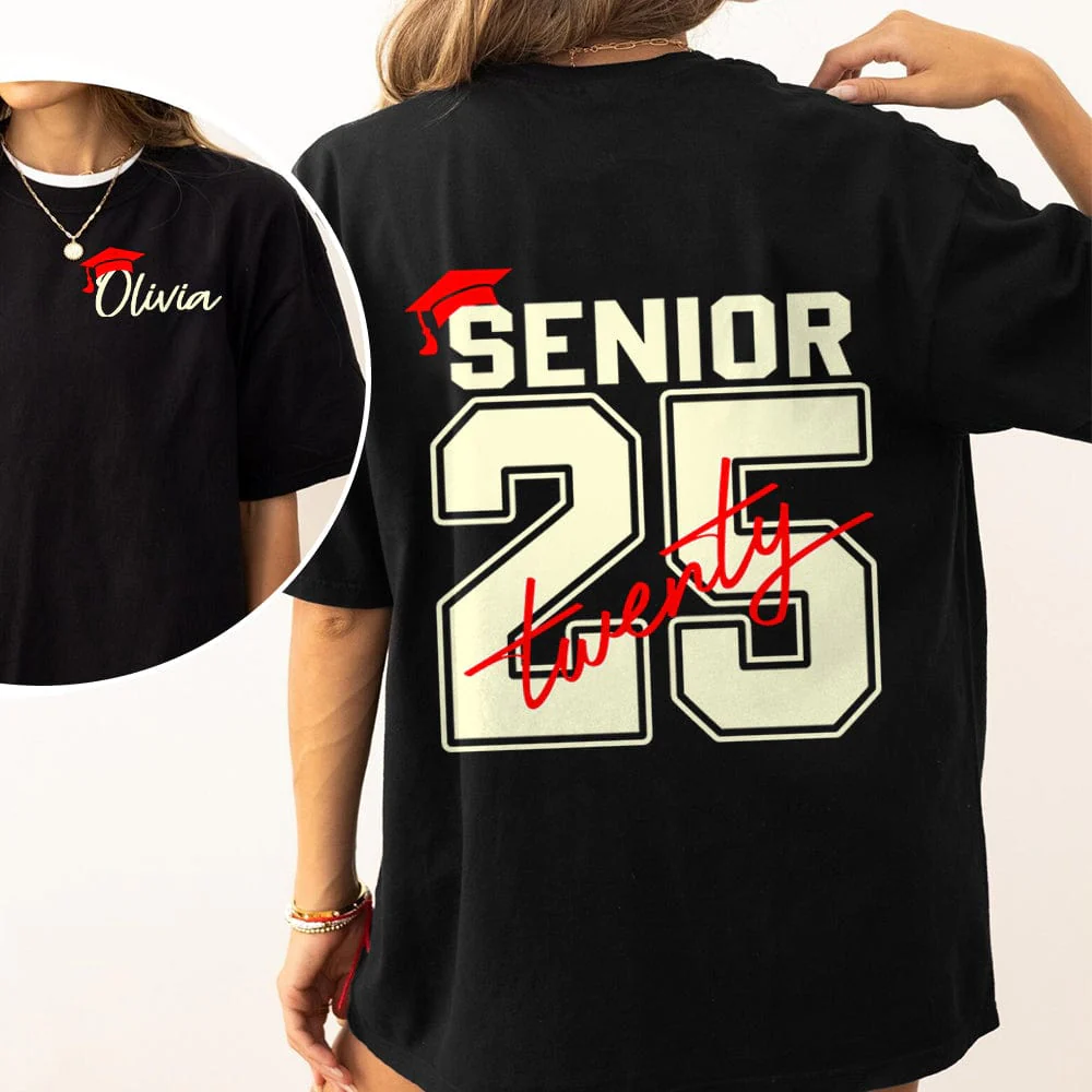 Custom Name And Senior Graduation's Day 2025 Sweatshirt TH10 892331 - Image 6