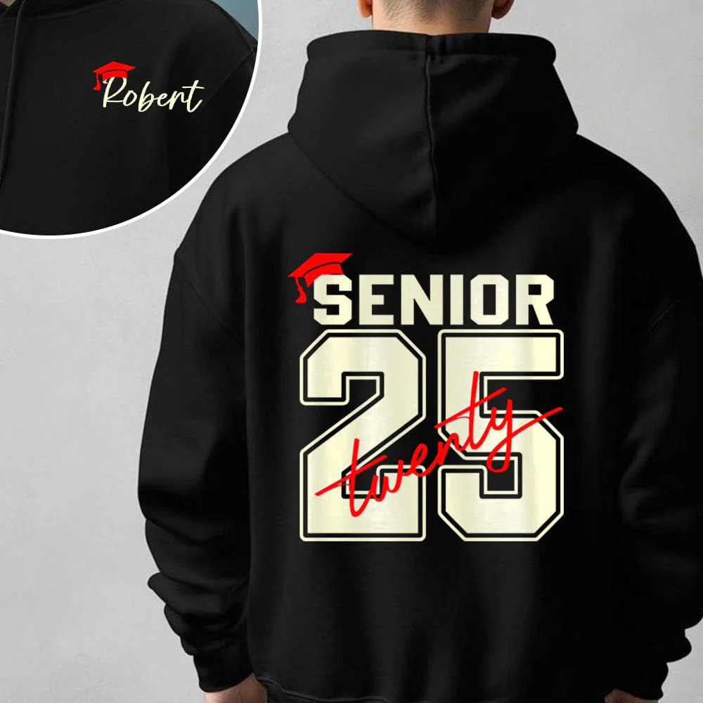 Custom Name And Senior Graduation's Day 2025 Sweatshirt TH10 892331 - Image 7