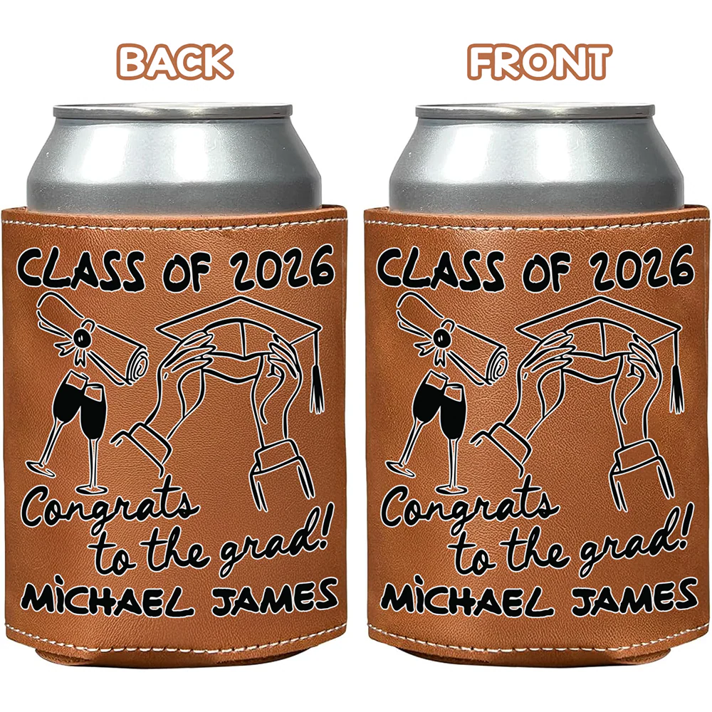 Custom Name Class Of 2026 Can Cooler Holder TH10 169657 - Image 2