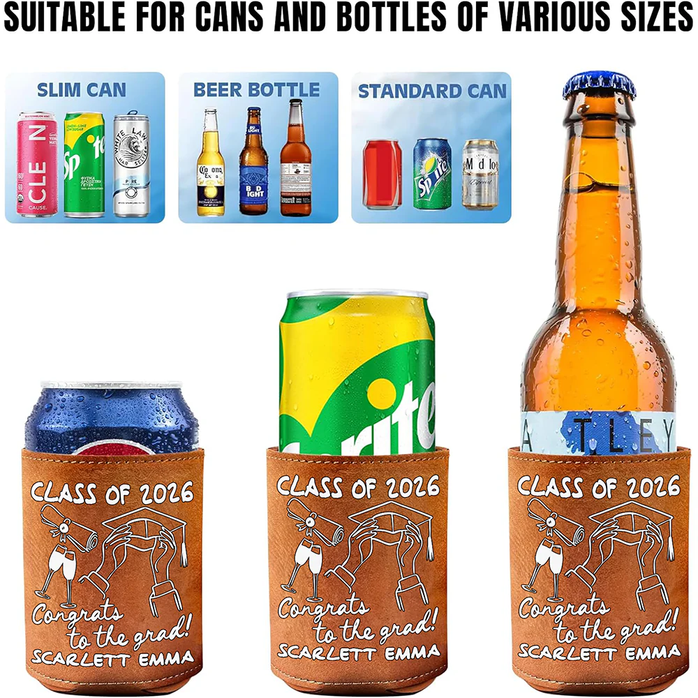 Custom Name Class Of 2026 Can Cooler Holder TH10 169657 - Image 6