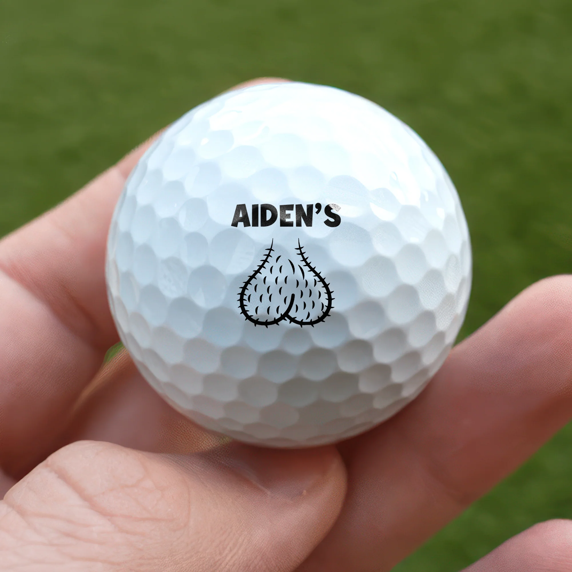 Custom Name Don't Touch My Ball Golf Ball Gift For Golf Lover TH10 898289 - Image 3