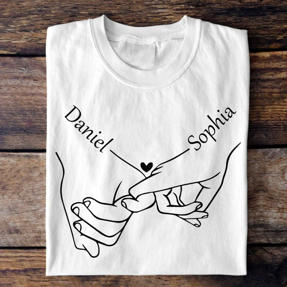 Custom Name For Couple Holding Hand Valentine Shirt TH10 892225 - Image 4