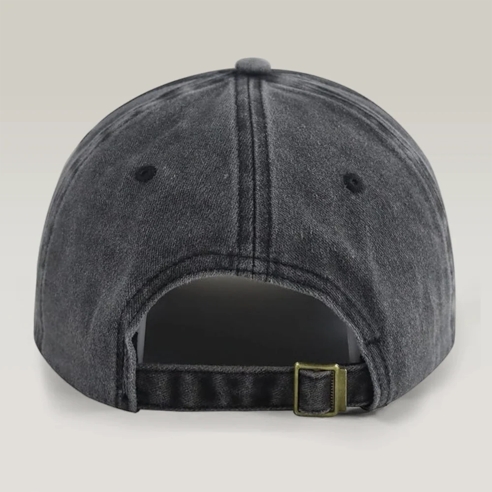 Custom Name In Runes Viking Washed Denim Baseball Cap TH10 170457 - Image 6