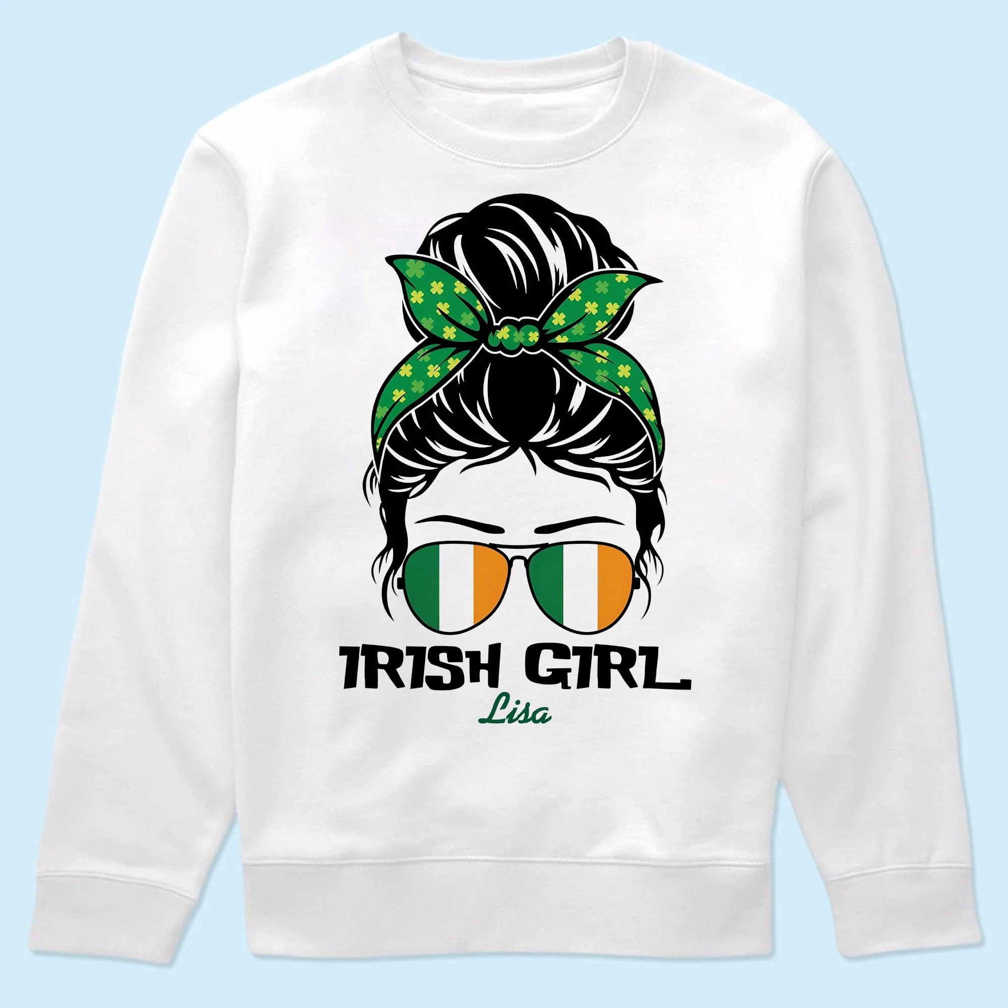 Custom Name Irish Girl Shirt TH10 892305 - Image 6
