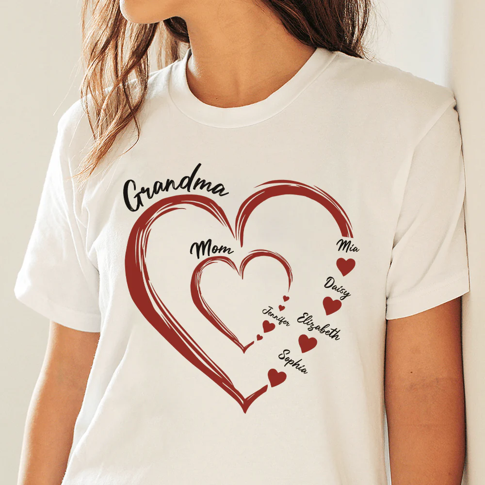 Custom Name Mommy's Sweethearts Family Shirt Personalized Gift N304 890497