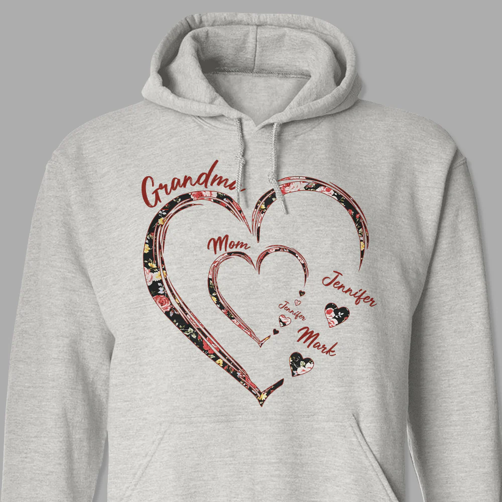 Custom Name Mommy's Sweethearts Family Shirt Personalized Gift N304 890497 - Image 2