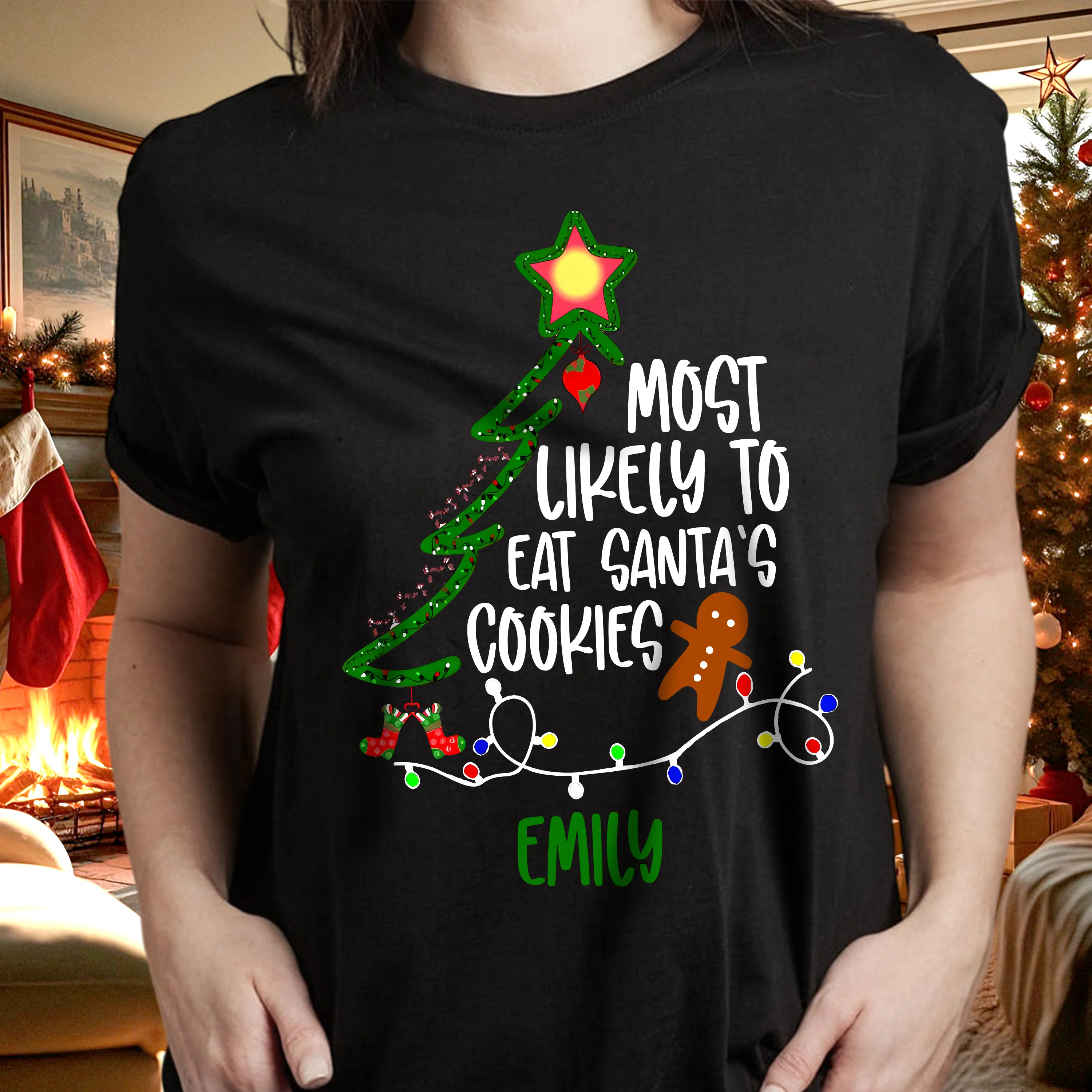 Custom Name Most Likely To Family Christmas Shirt TH10 896005 - Image 4